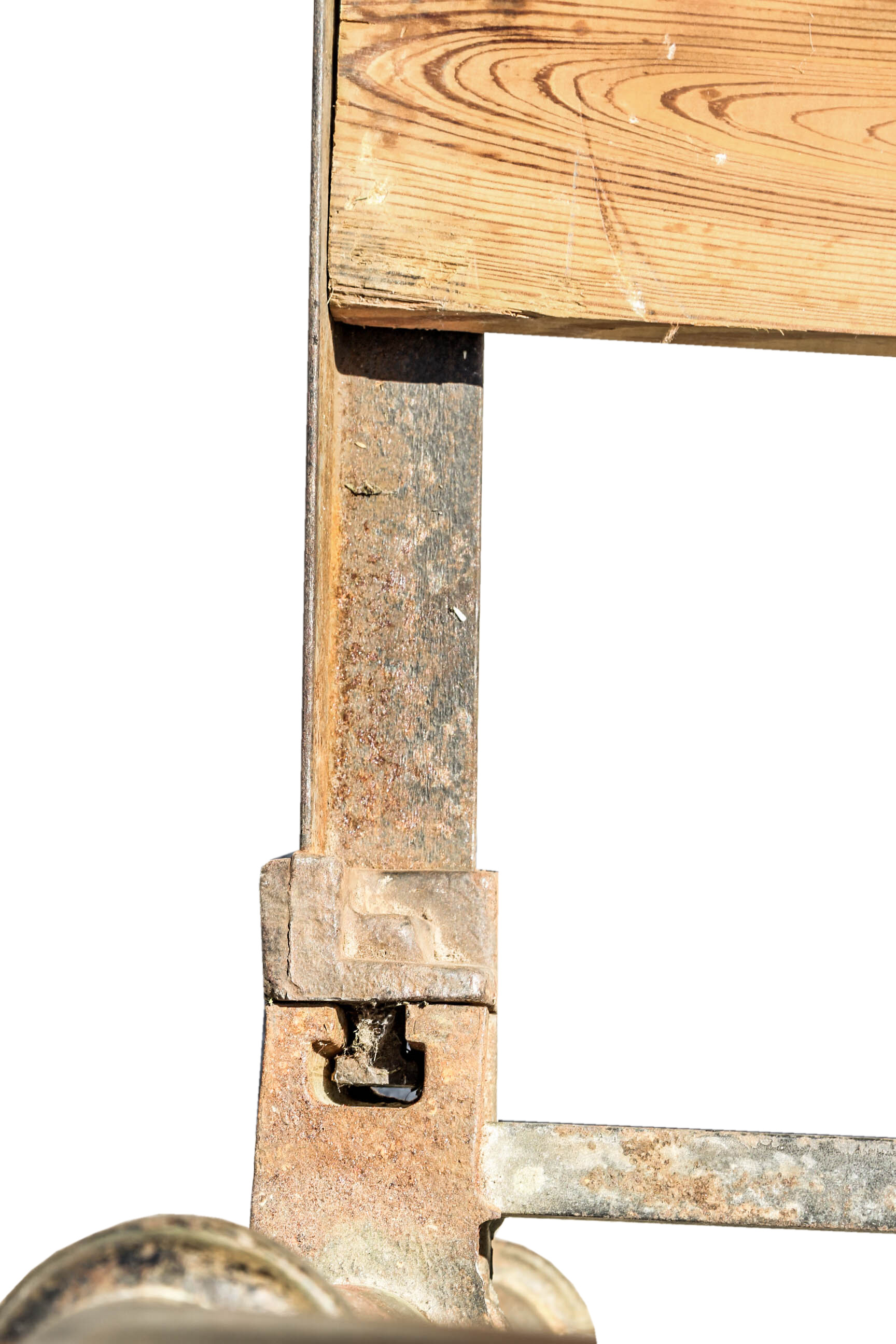 Vintage Wrought Iron Full Size Bed