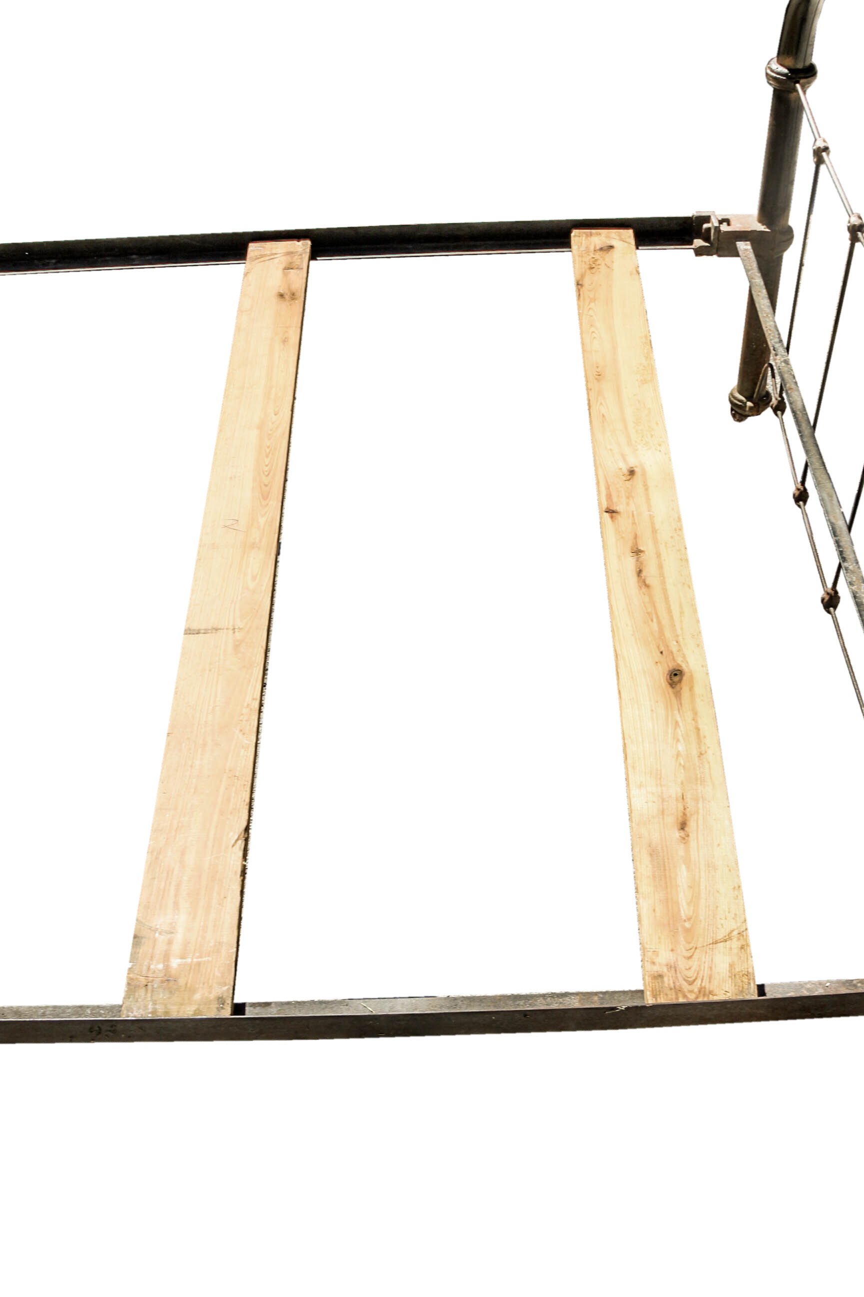 Vintage Wrought Iron Full Size Bed