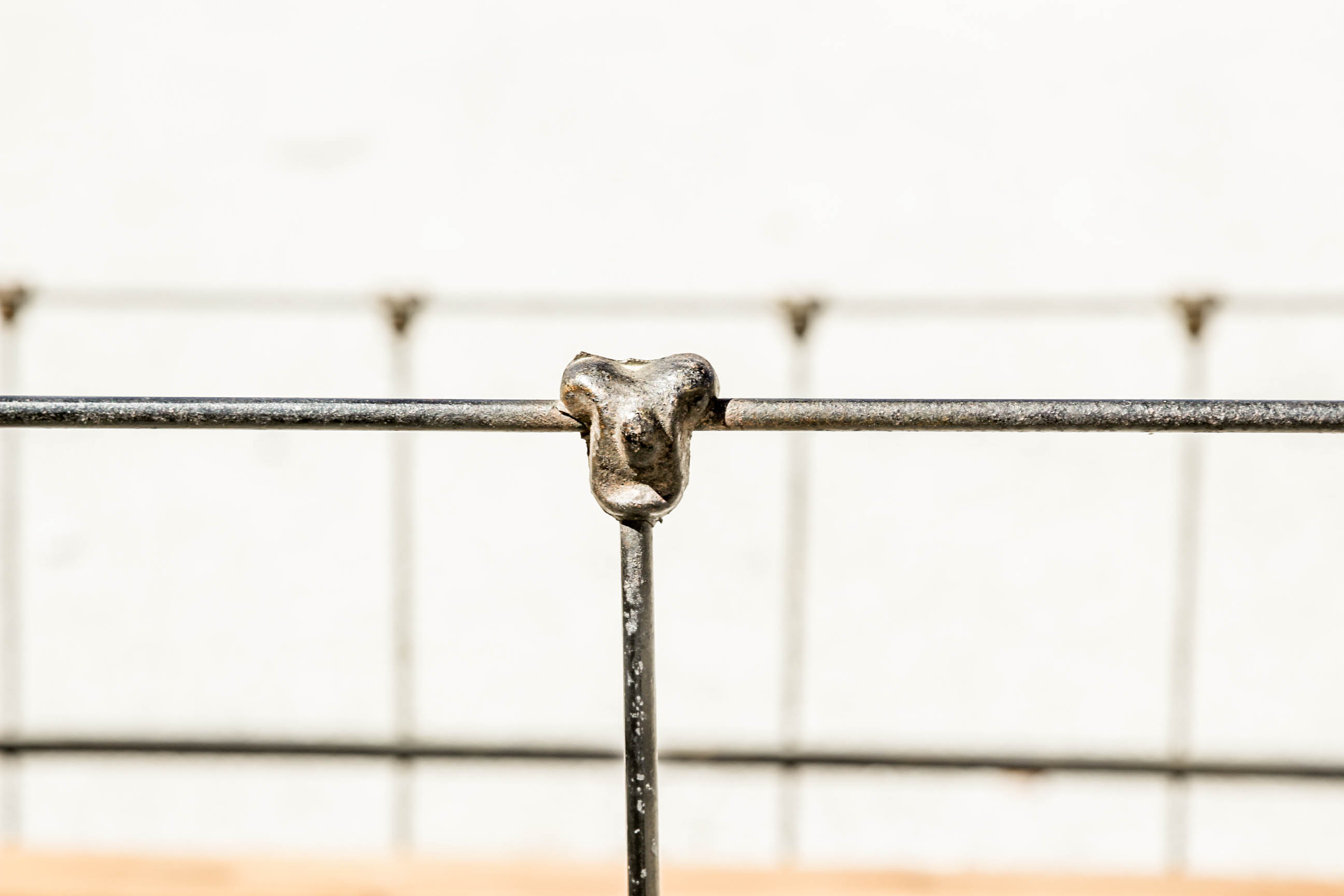 Vintage Wrought Iron Full Size Bed