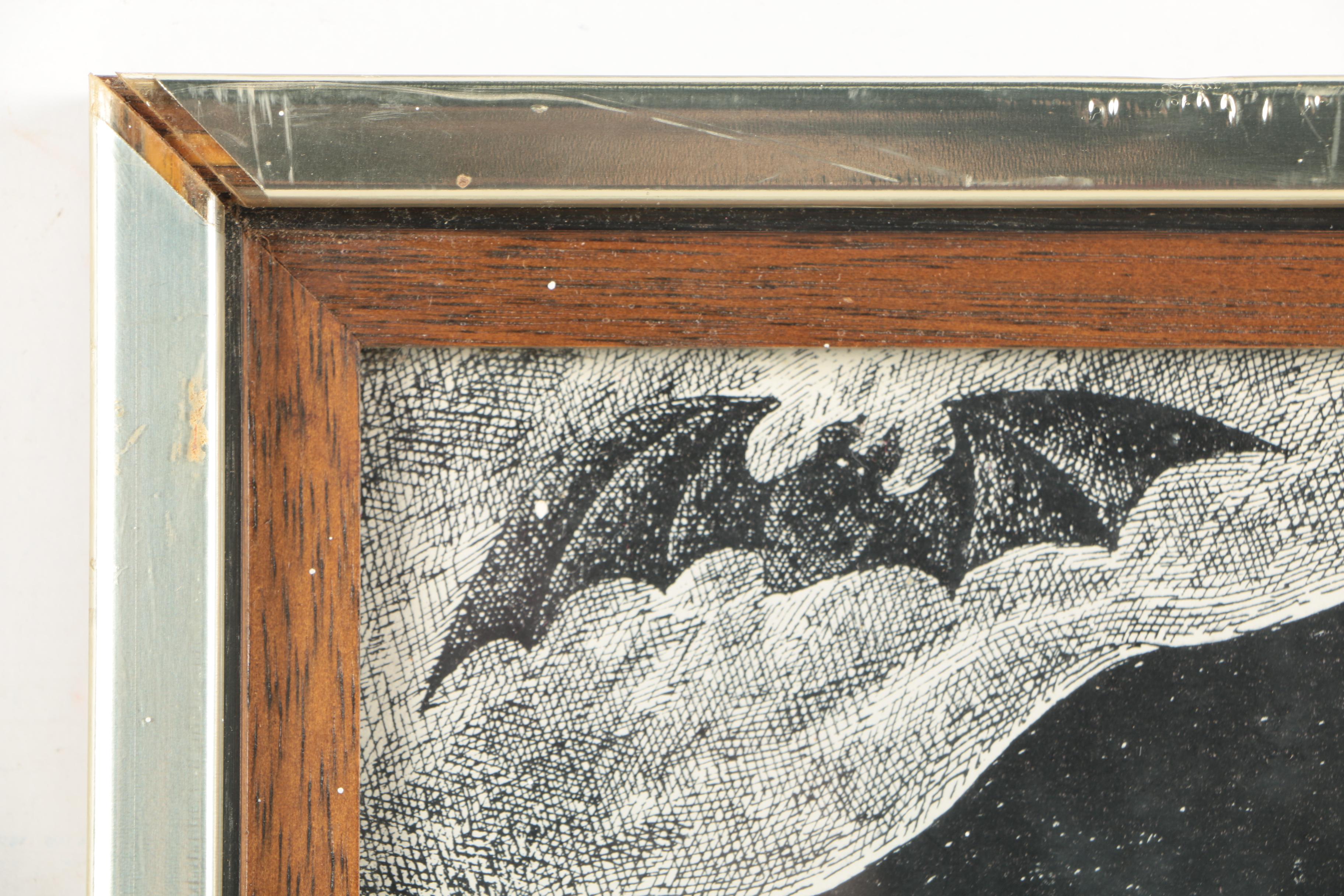 Lithograph Poster for "Dracula" After Ink Drawing by Edward Gorey