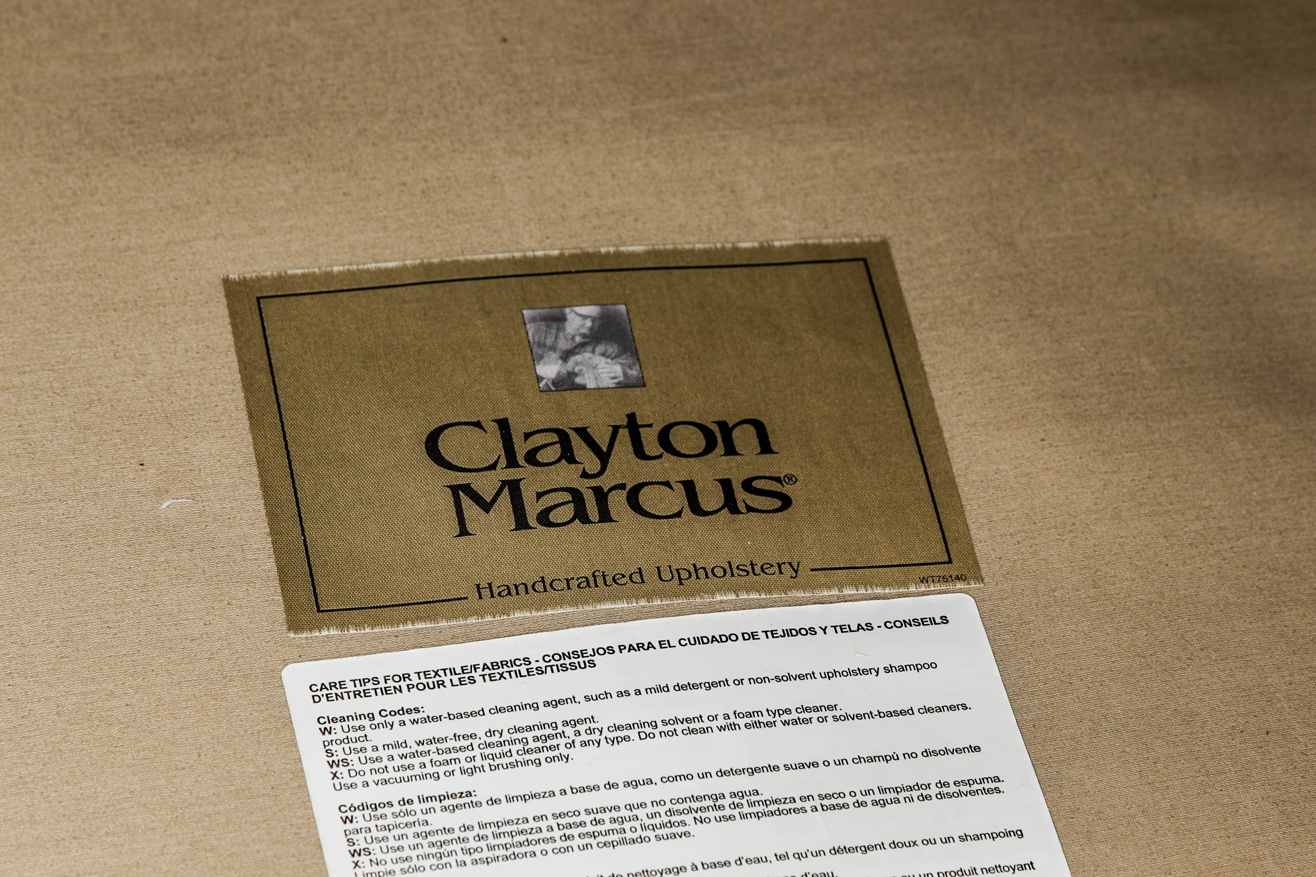 Clayton Marcus Upholstered Club Chair