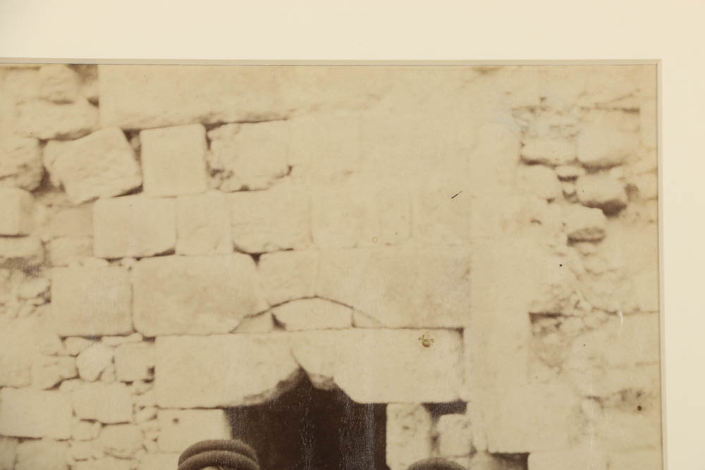 Félix Bonfils Albumen Photograph "Fils de Cheikh Diab"
