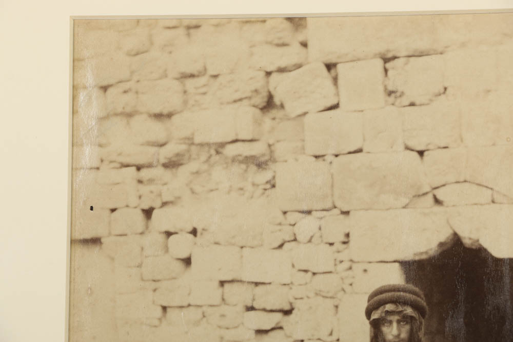 Félix Bonfils Albumen Photograph "Fils de Cheikh Diab"