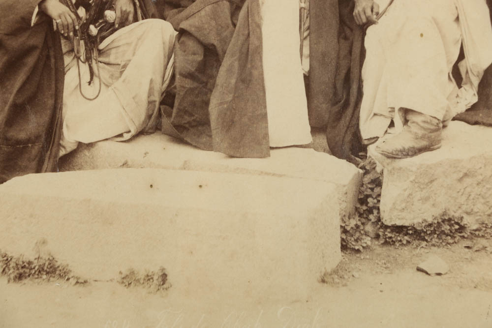 Félix Bonfils Albumen Photograph "Fils de Cheikh Diab"