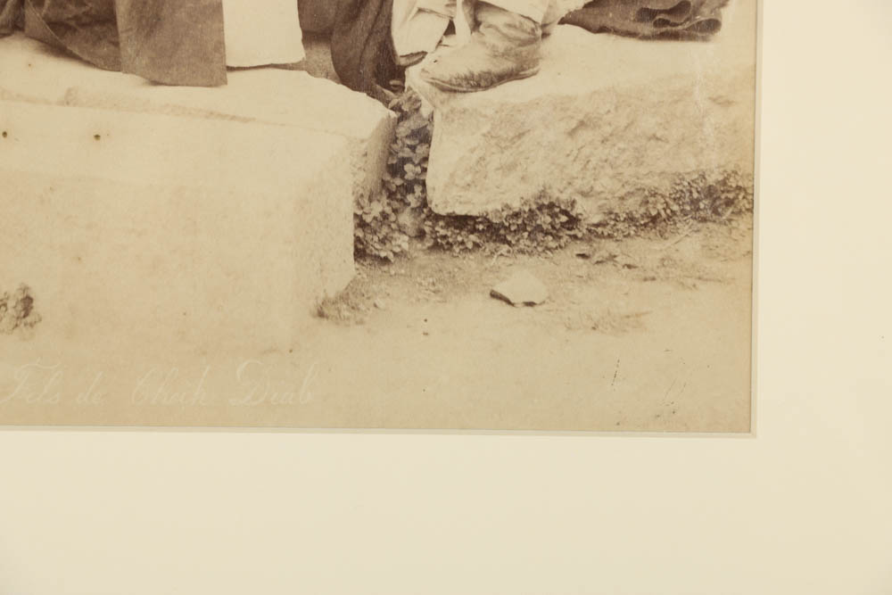 Félix Bonfils Albumen Photograph "Fils de Cheikh Diab"