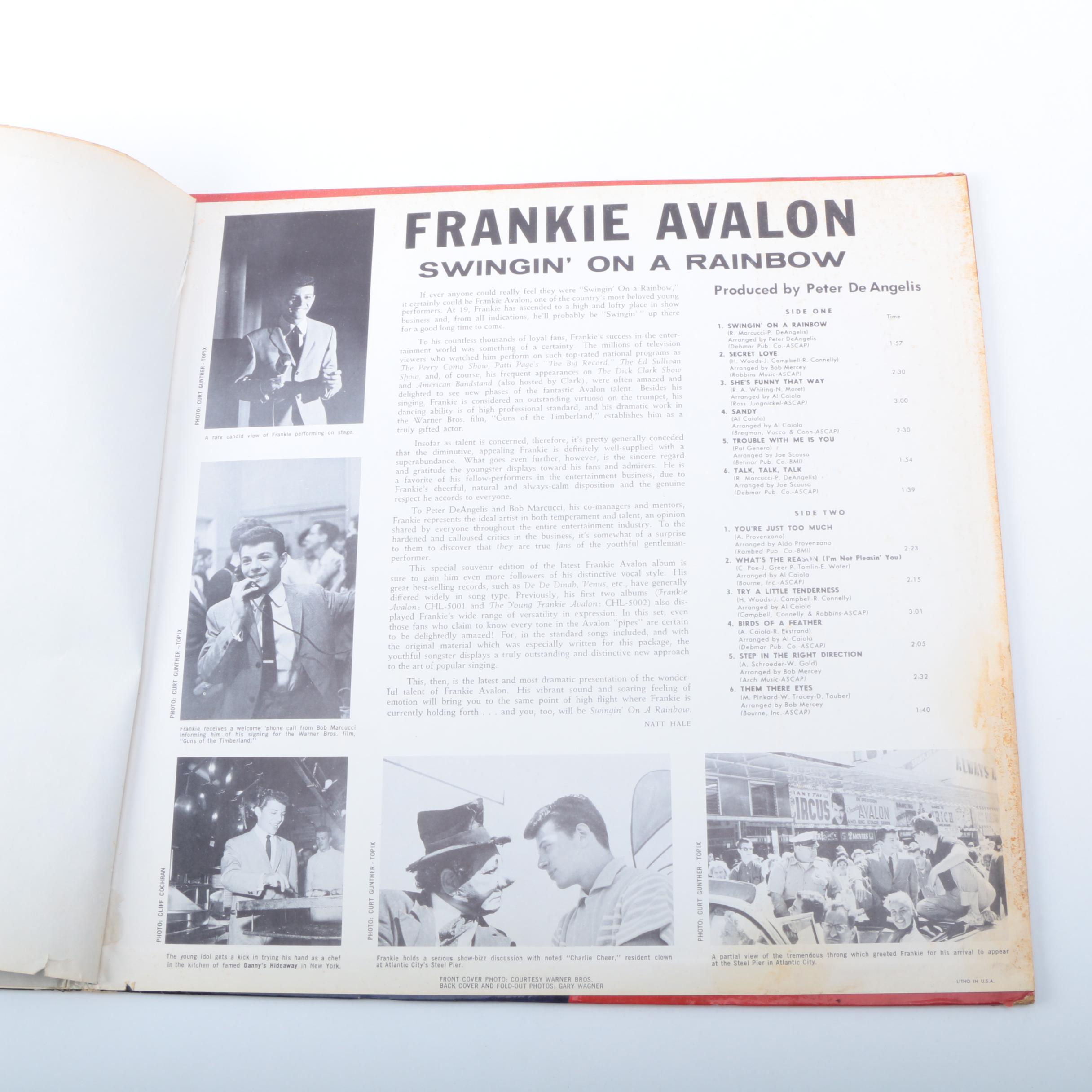 Earl Bostic, Chubby Checker, Frankie Avalon, Other Vintage LPs