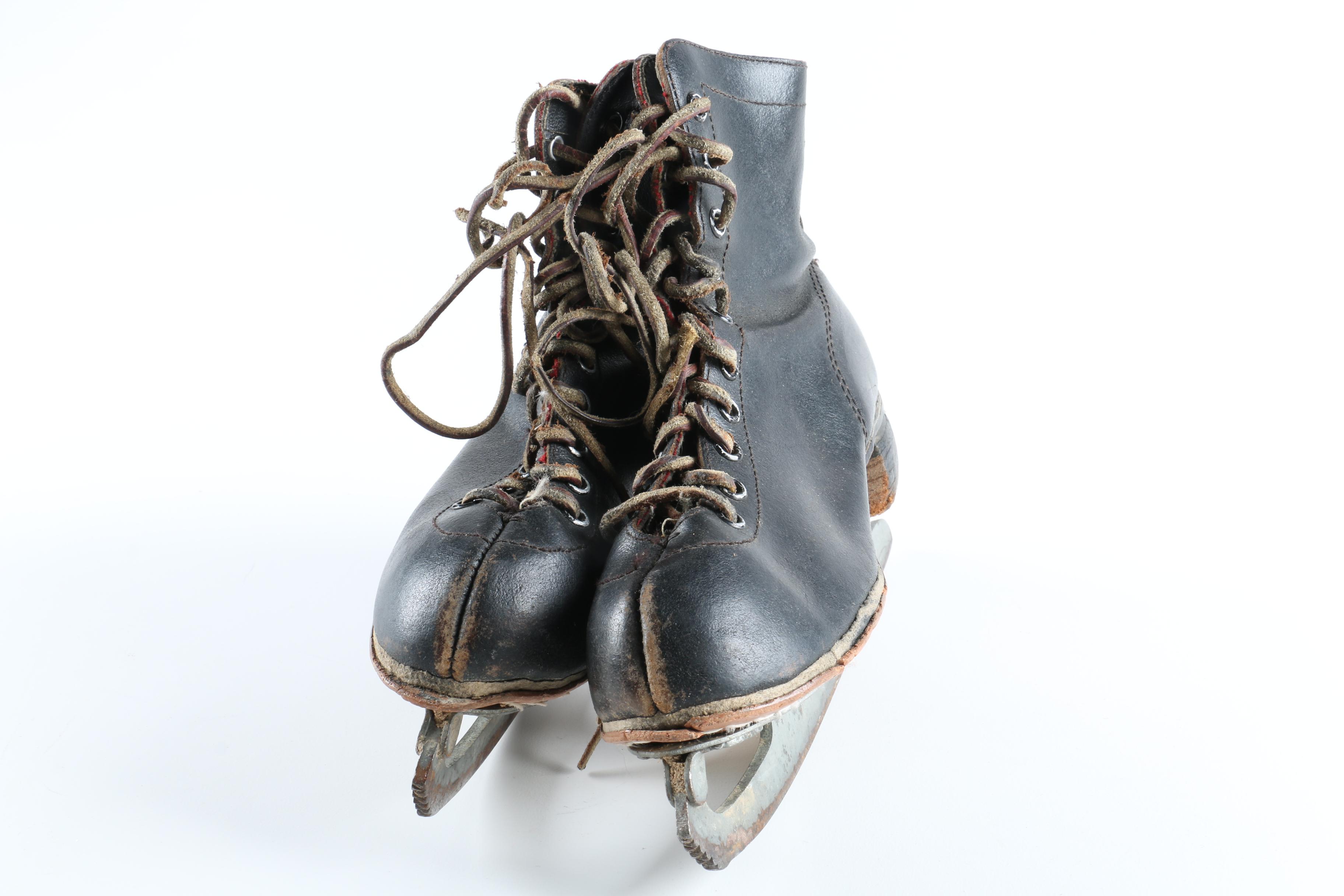 Three Pairs Children's Ice Skates