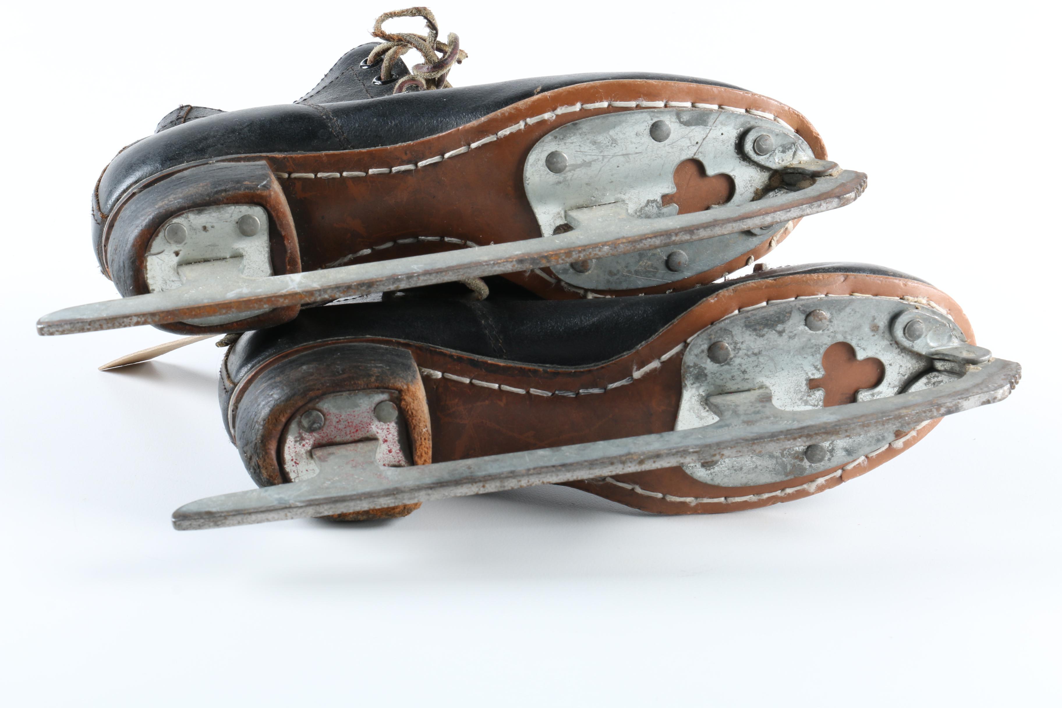 Three Pairs Children's Ice Skates