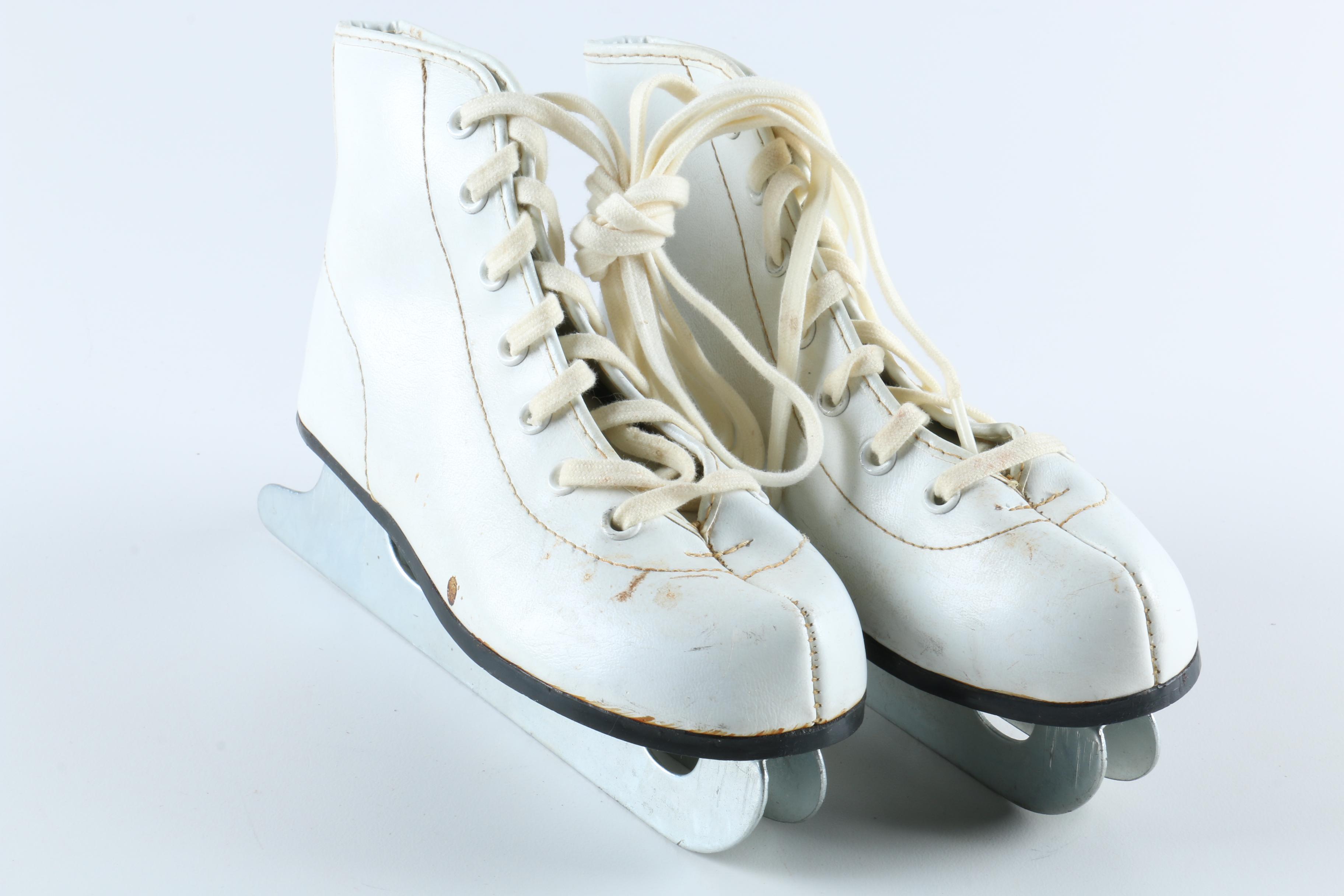 Three Pairs Children's Ice Skates