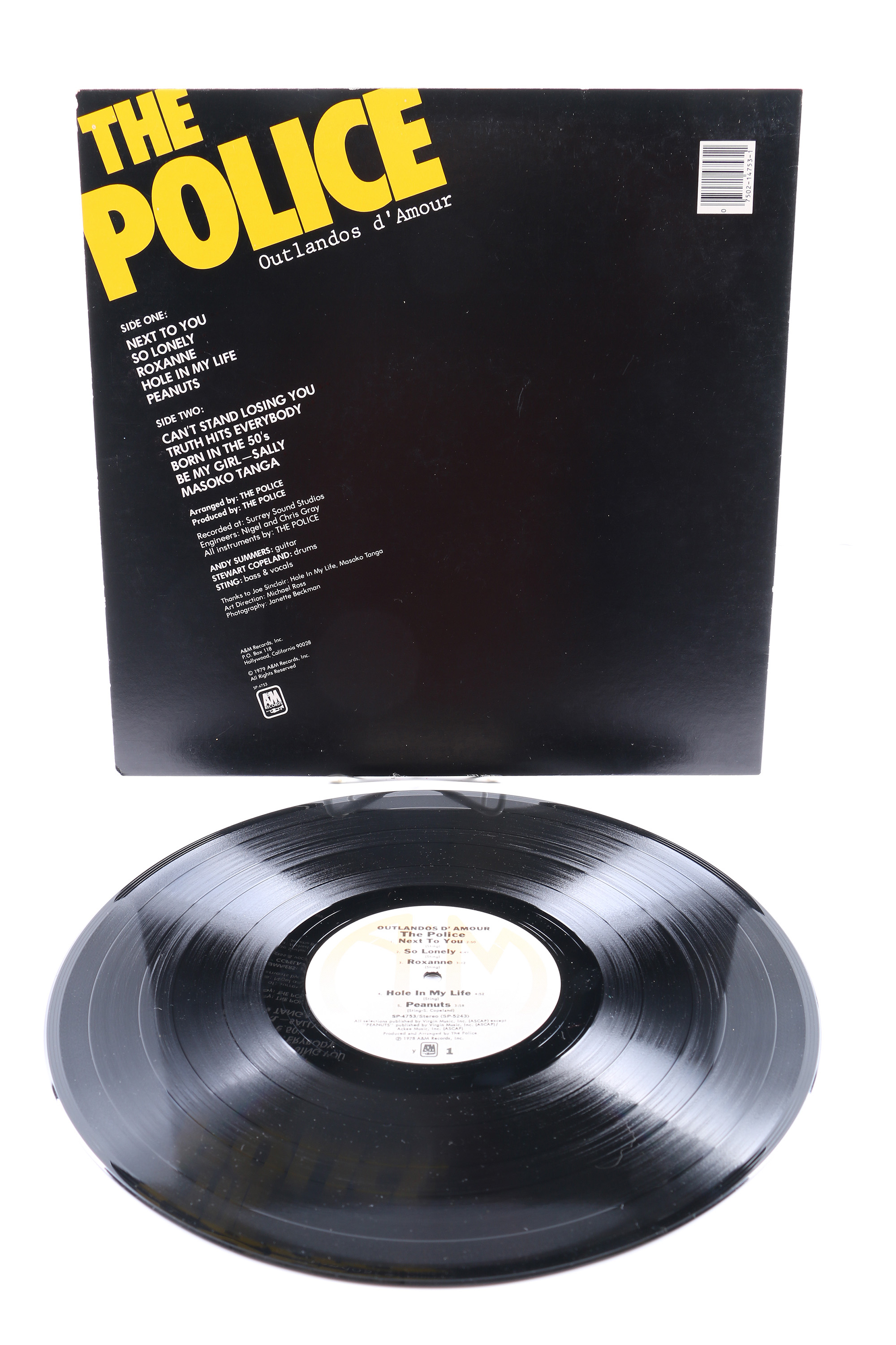 The Police LPs Including "Synchronicity"