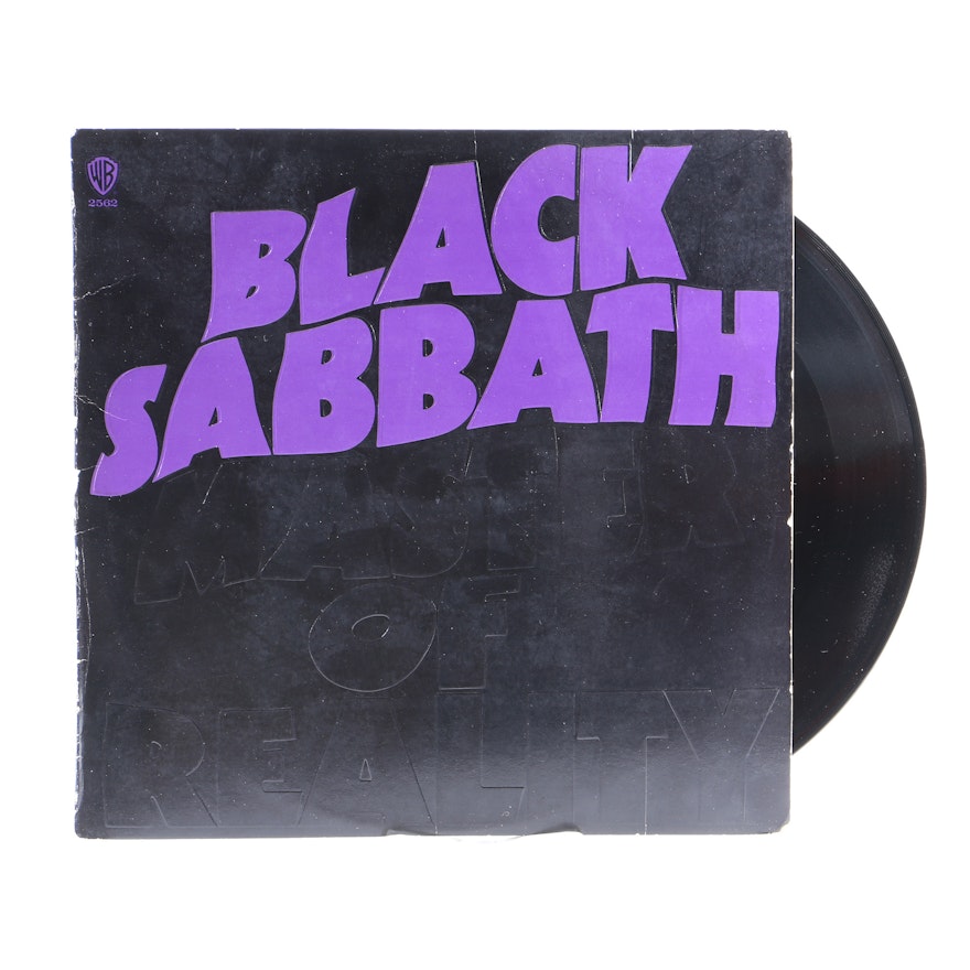 Black Sabbath "Master Of Reality" Original US Pressing LP with Poster