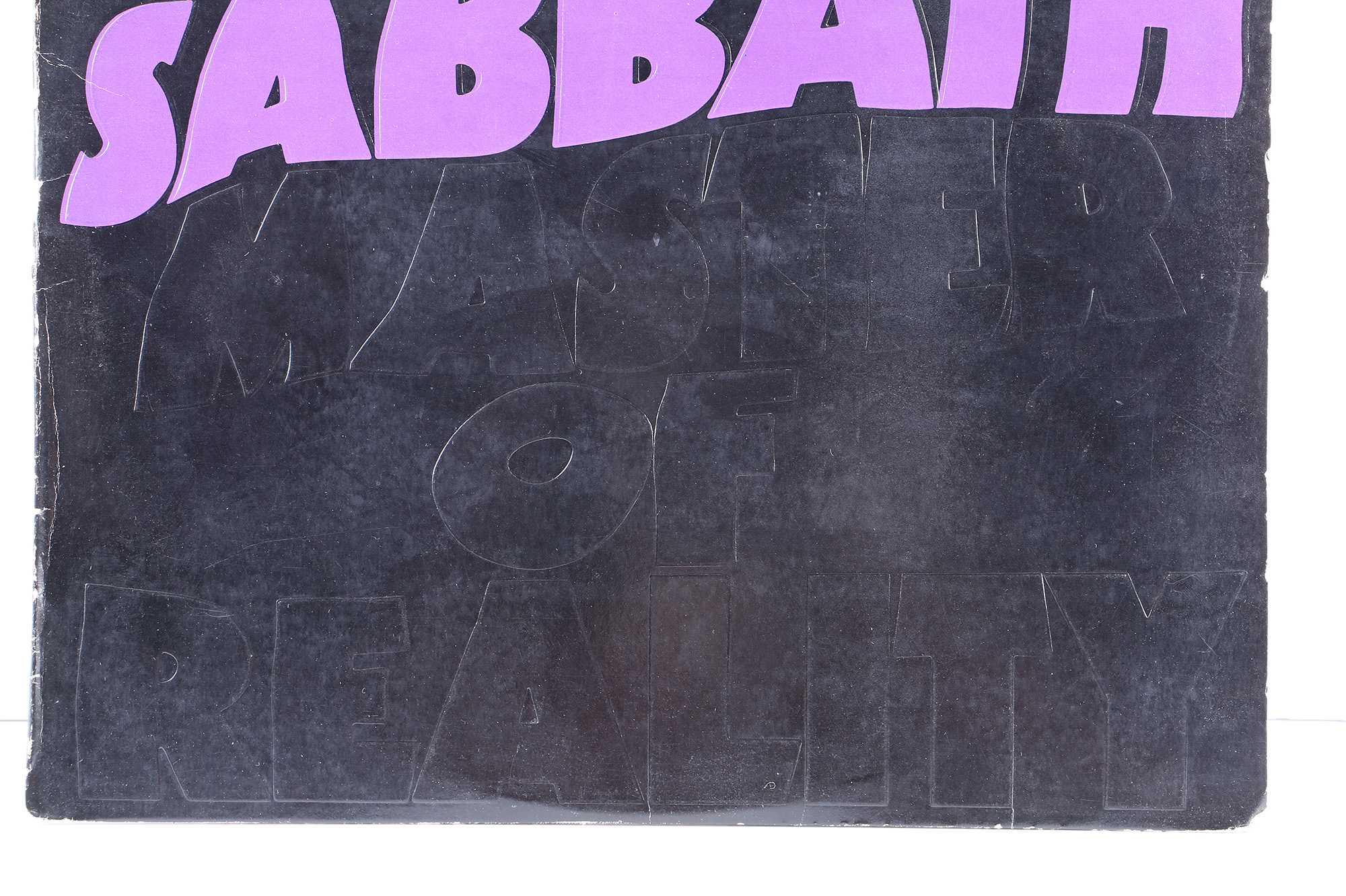 Black Sabbath "Master Of Reality" Original US Pressing LP with Poster