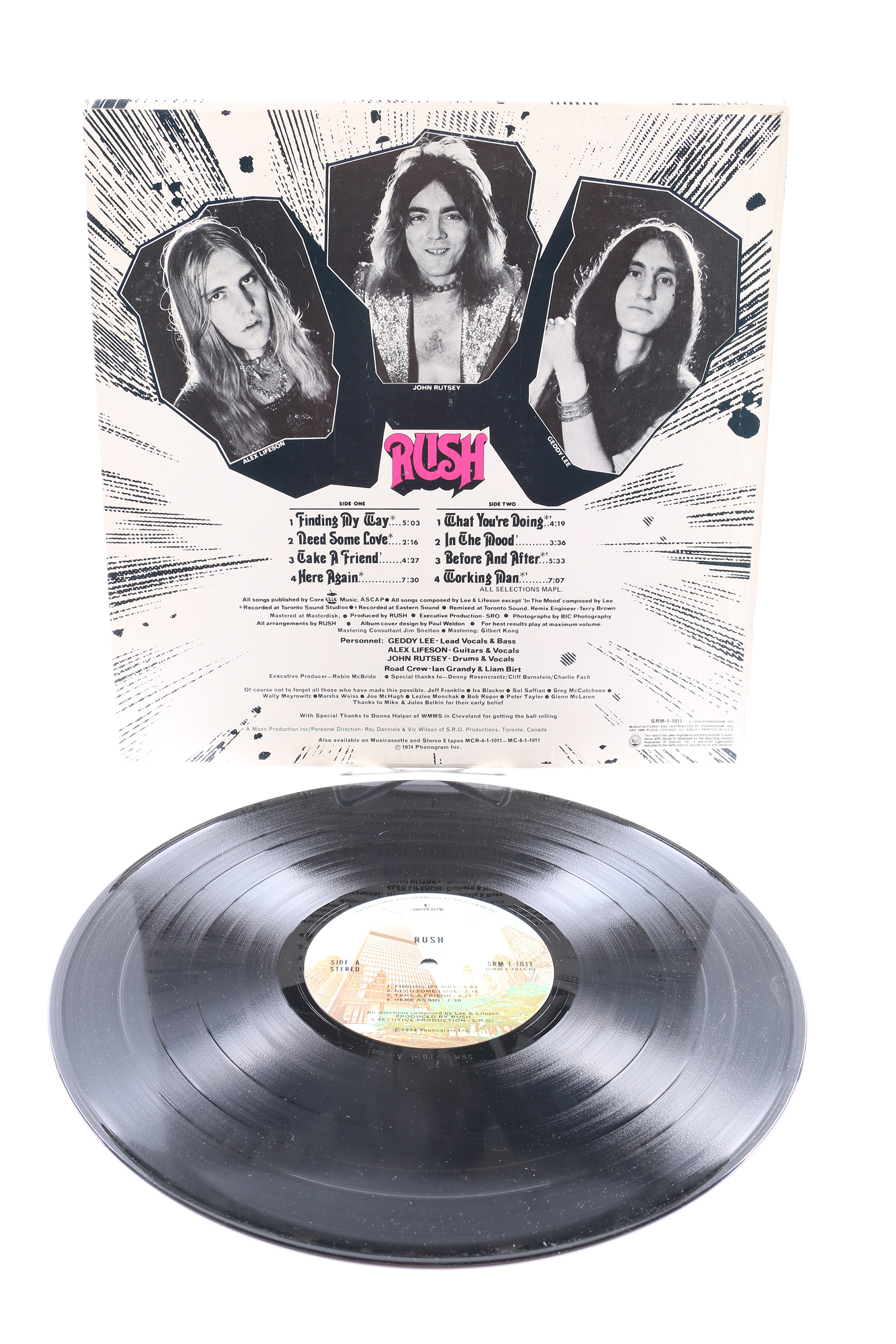 Rush LPs Including "2112"