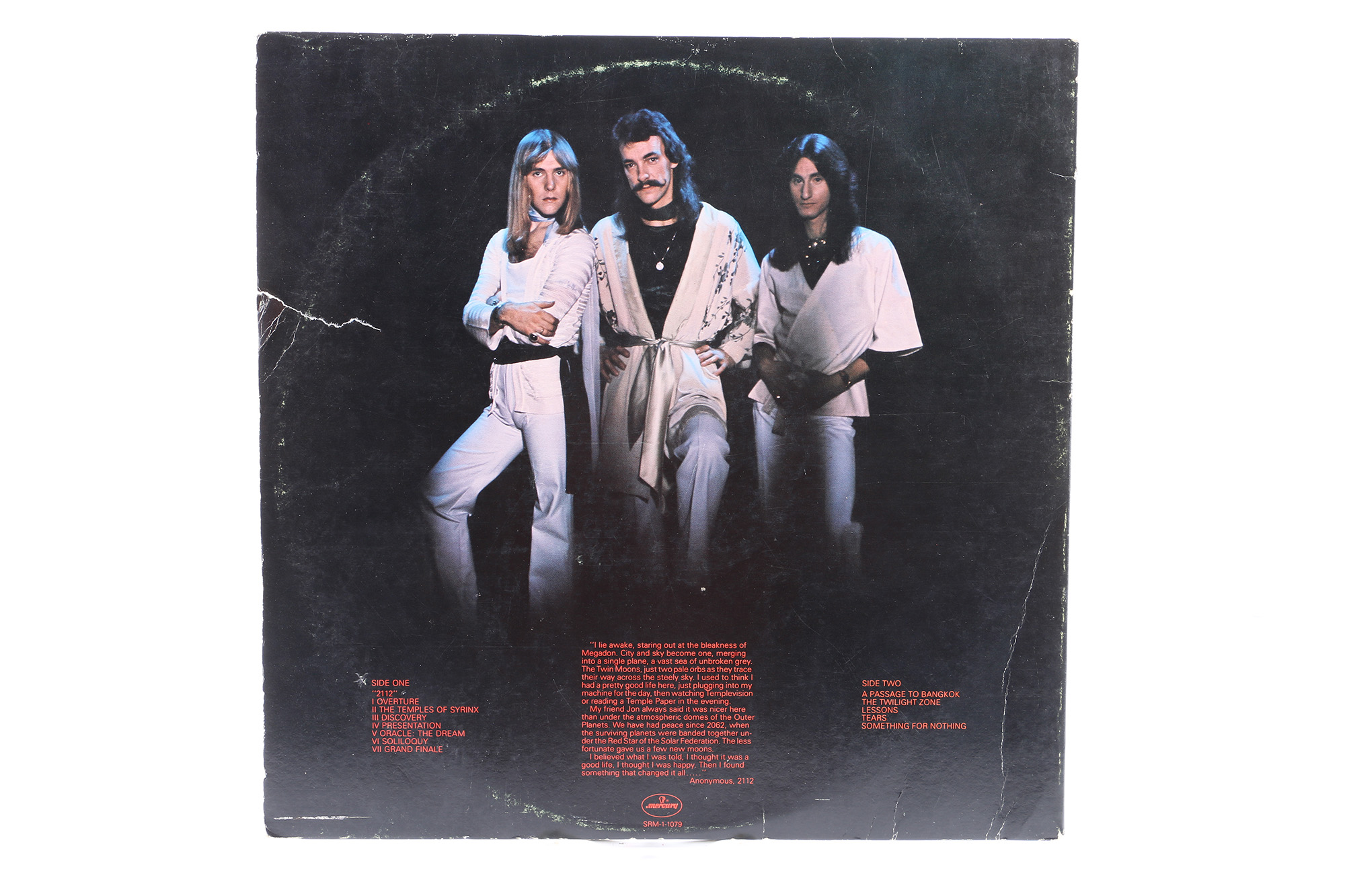 Rush LPs Including "2112"