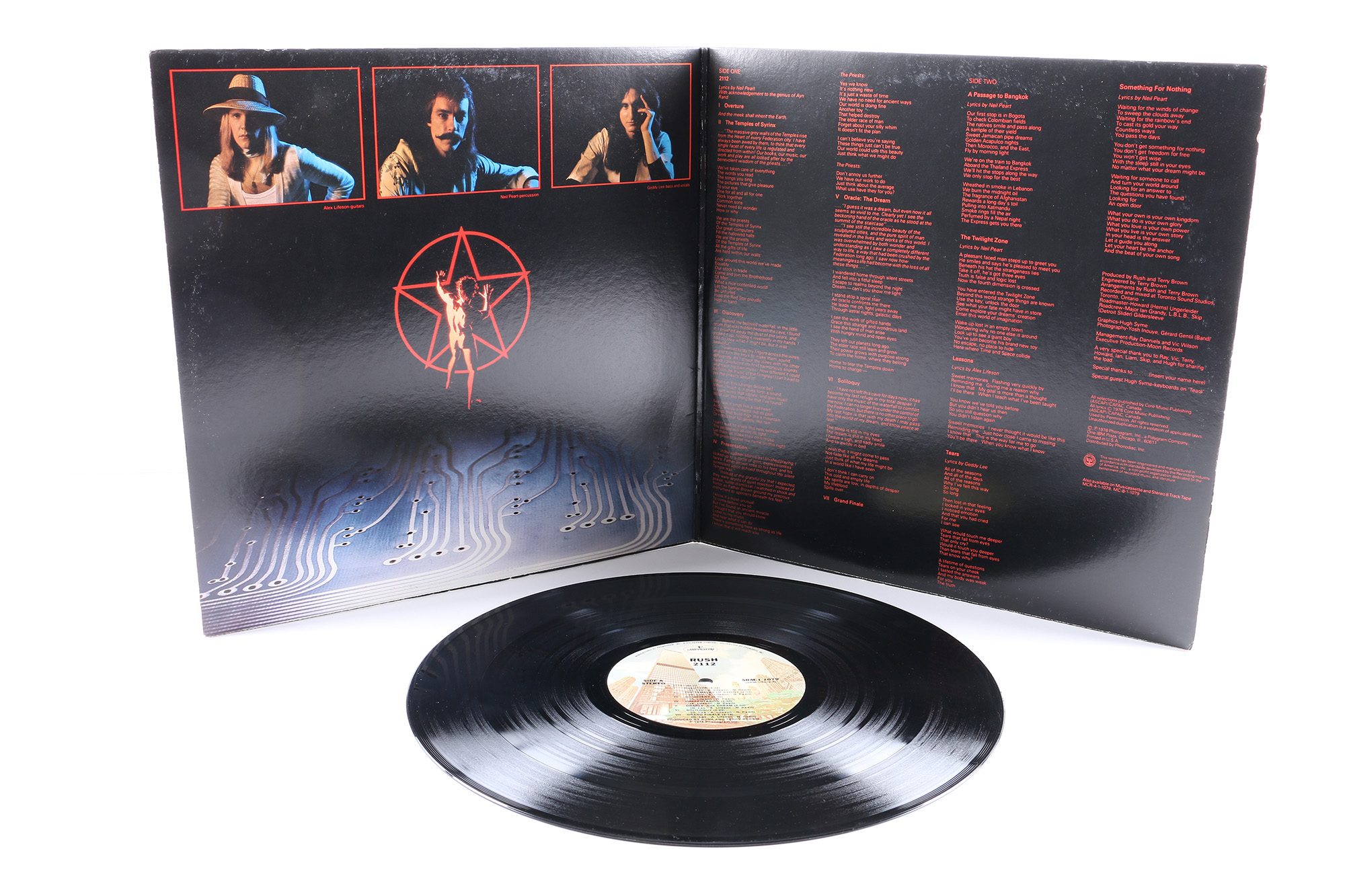 Rush LPs Including "2112"