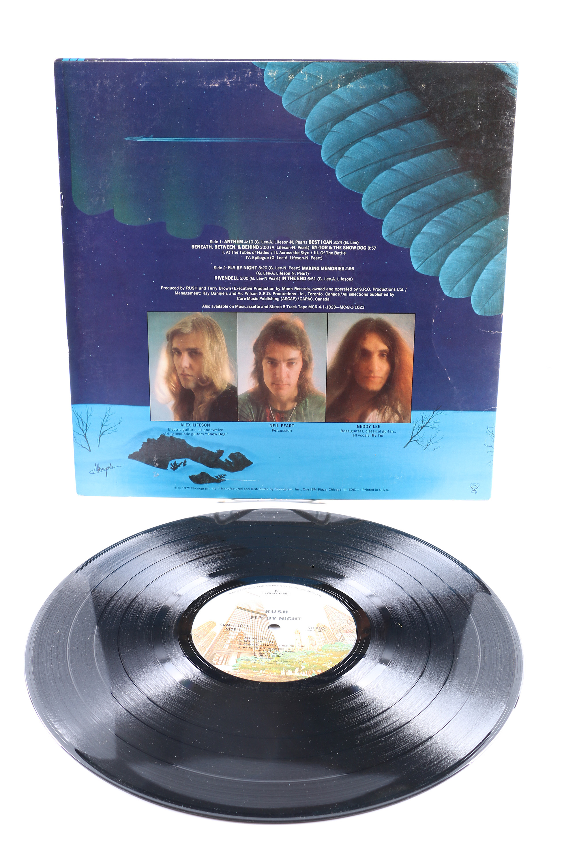 Rush LPs Including "2112"