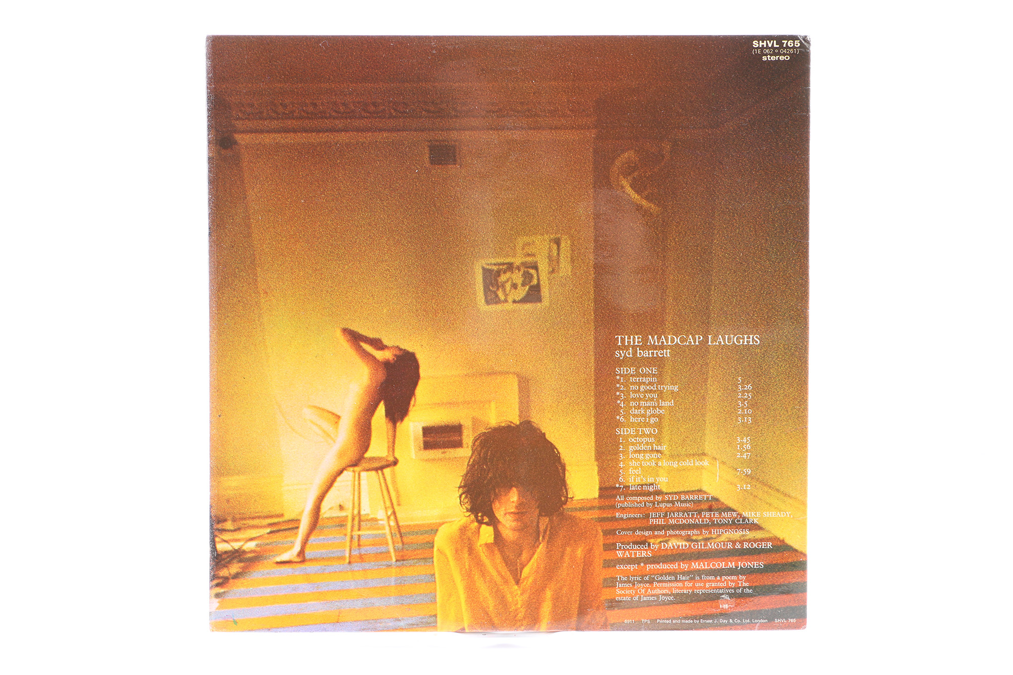 Syd Barrett "The Madcap Laughs" Early UK Pressing LP