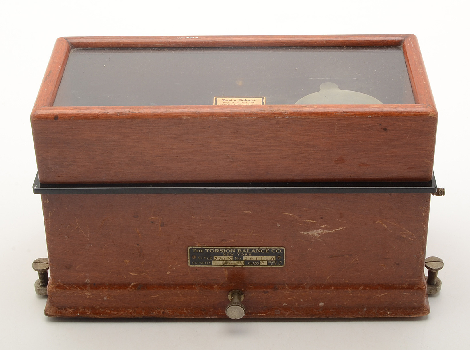 Vintage Torsion Balance Scale and Weights