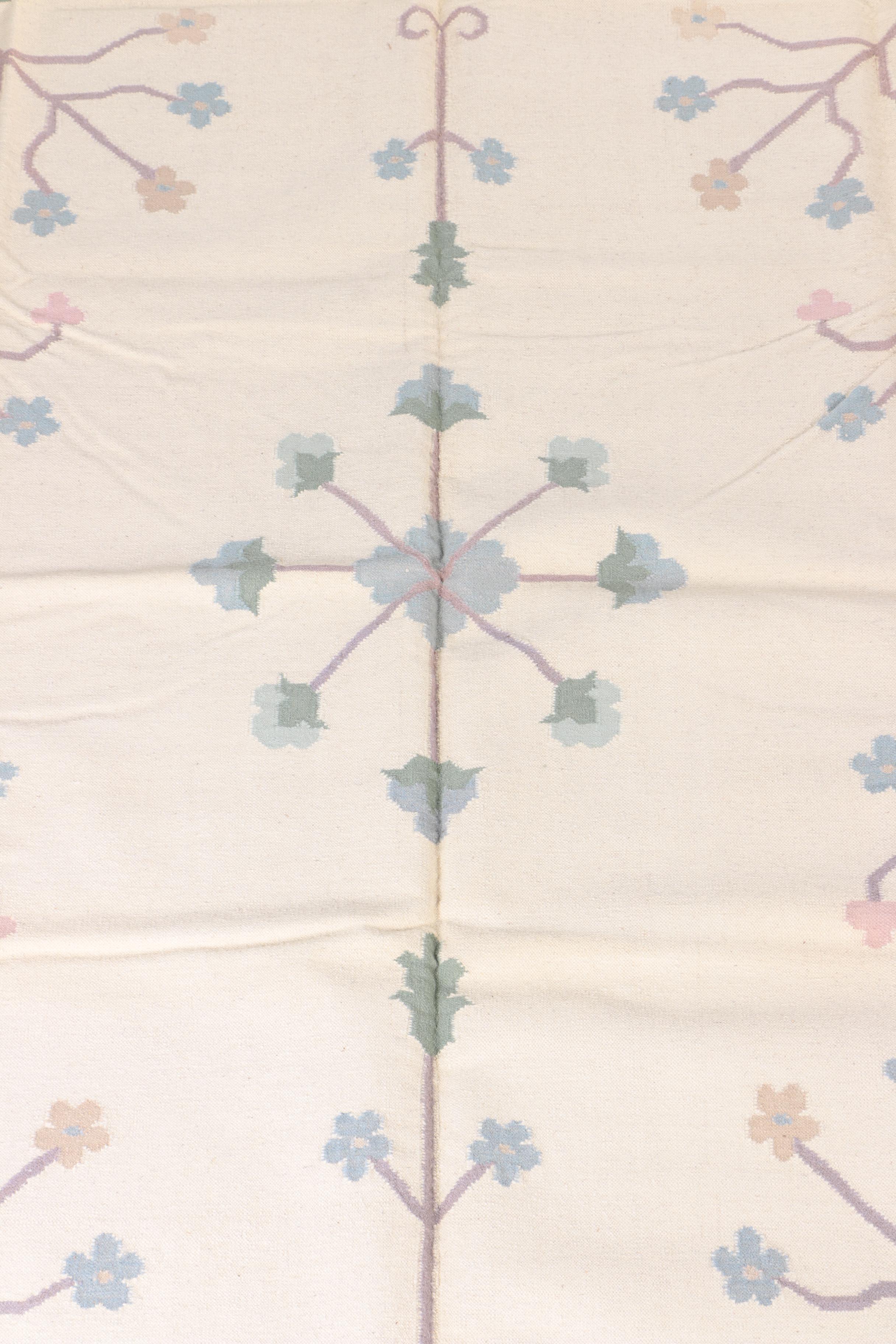 Handwoven Area Dhurrie in Wool