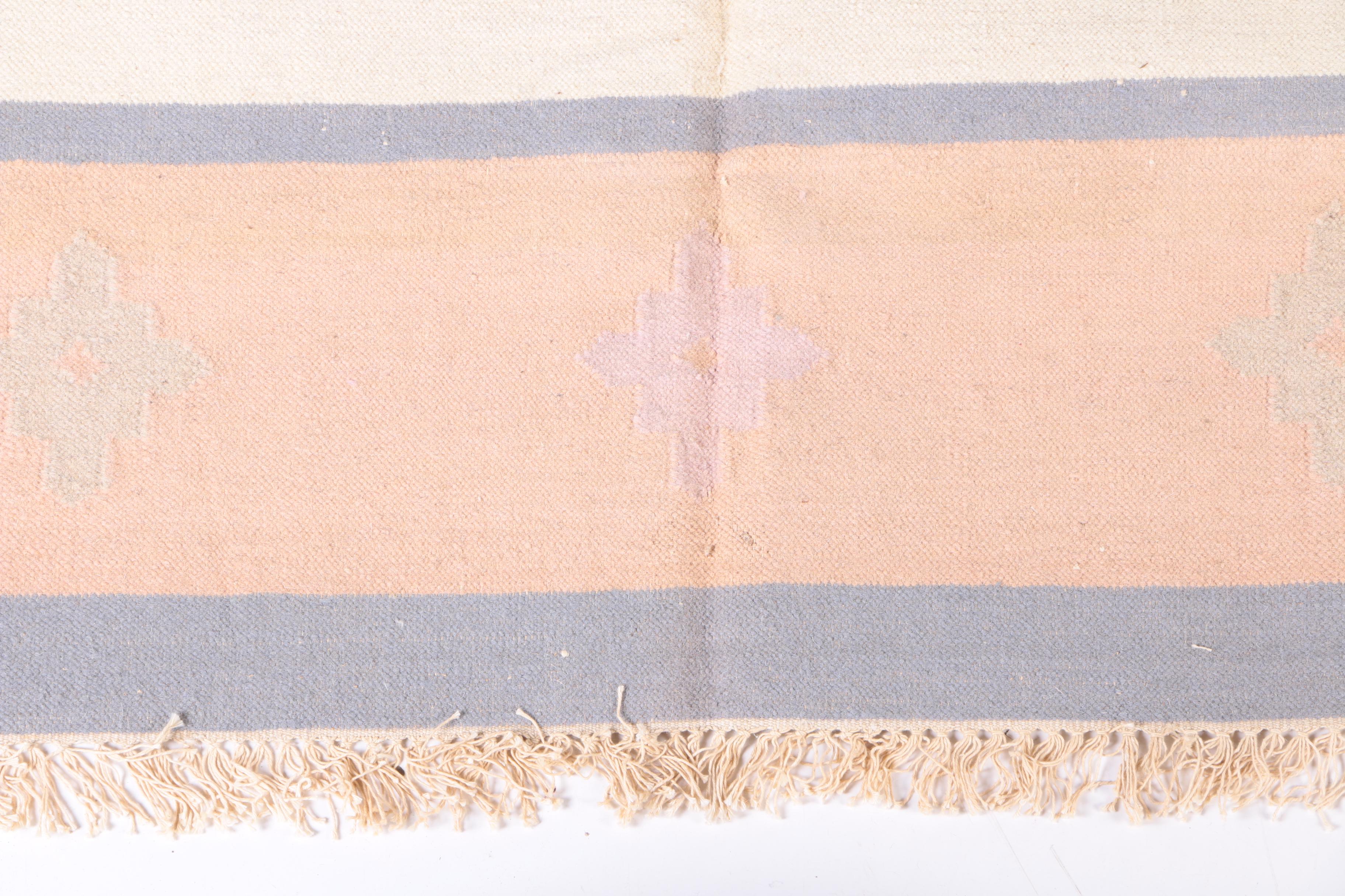 Handwoven Area Dhurrie in Wool