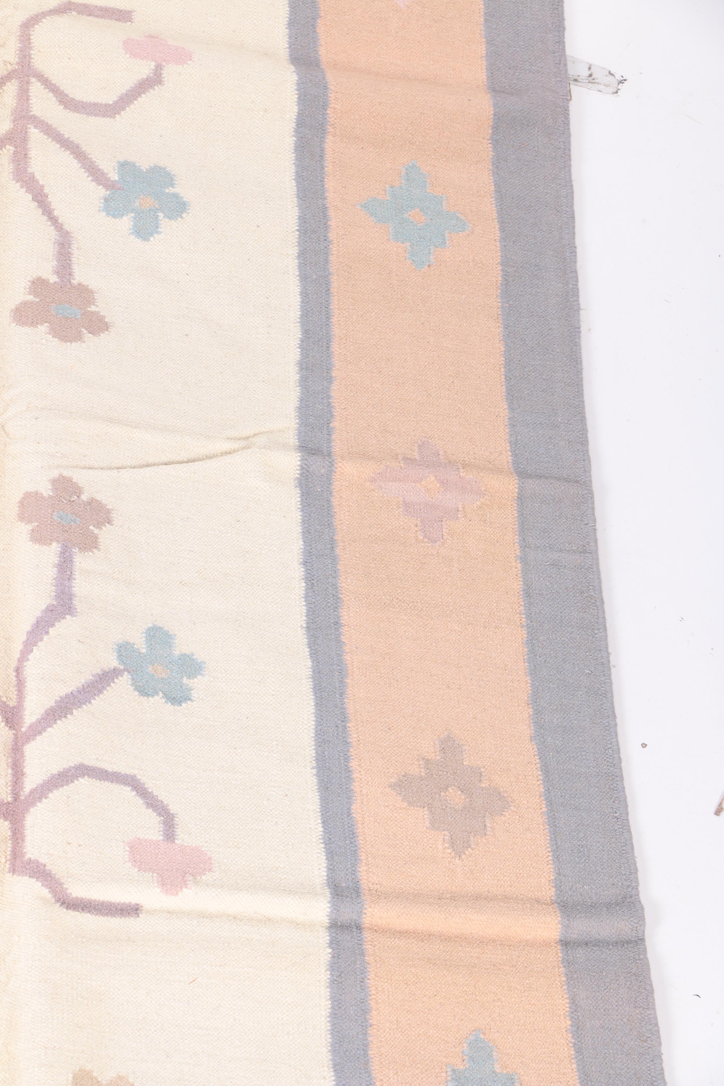 Handwoven Area Dhurrie in Wool