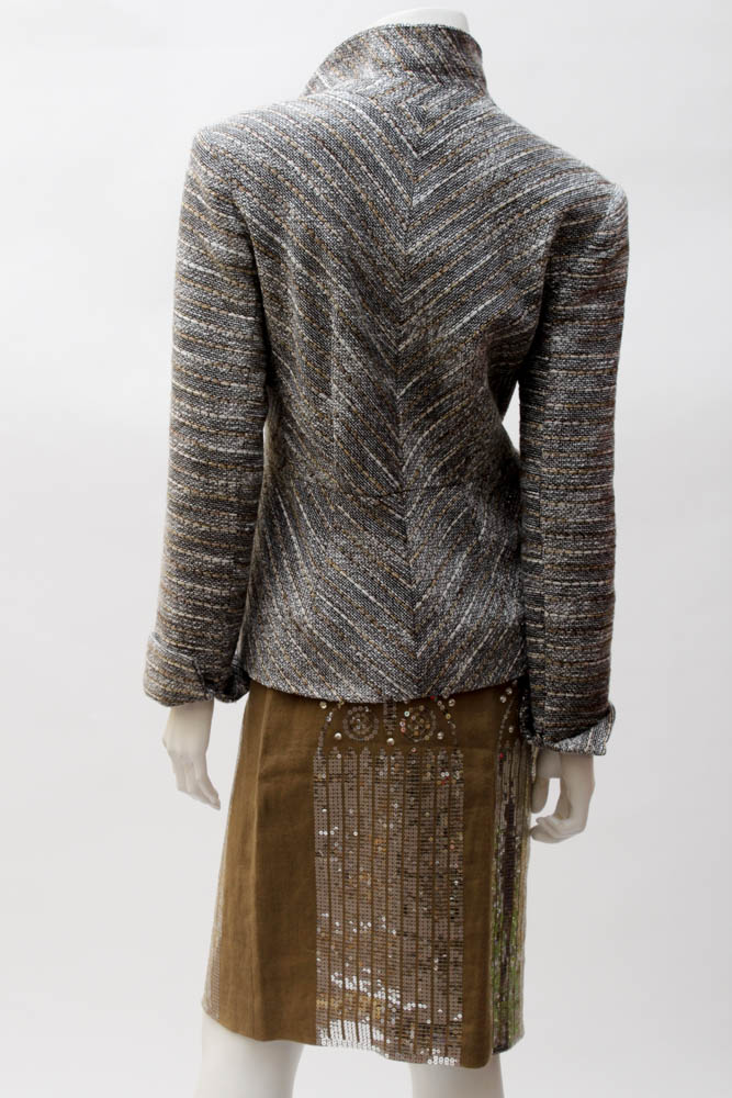 Three-Piece with Jacket, Shirt and "Tory Burch" Skirt