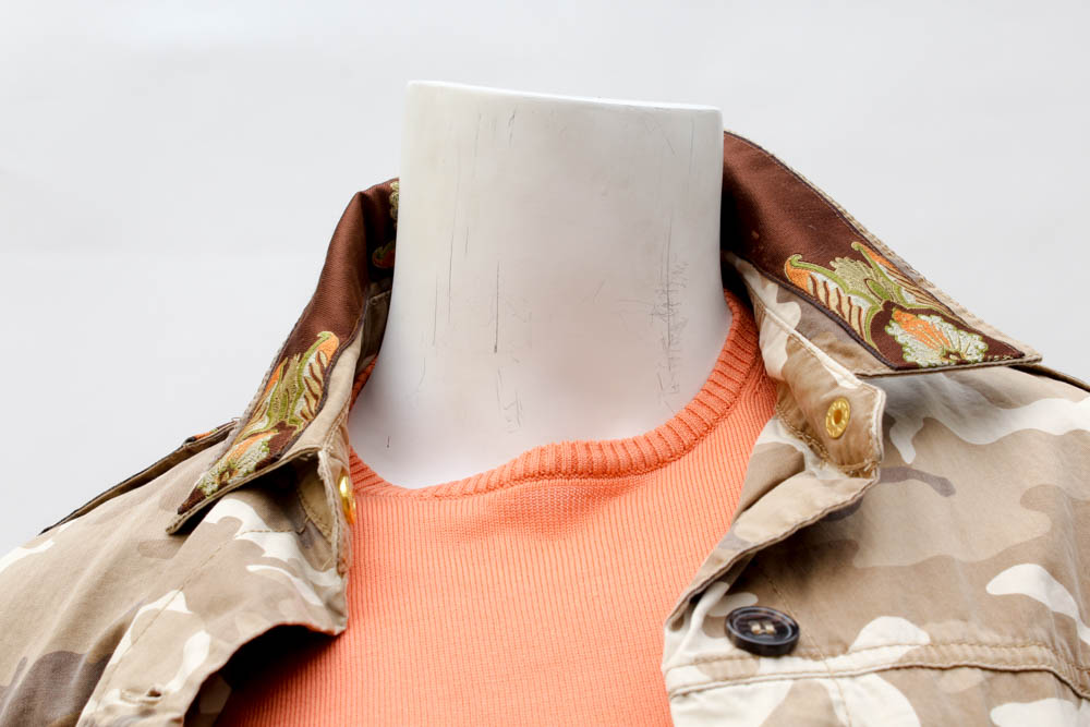 "Pam McMahon" Camouflage Safari Jacket, Shirt, Pants, and Belt