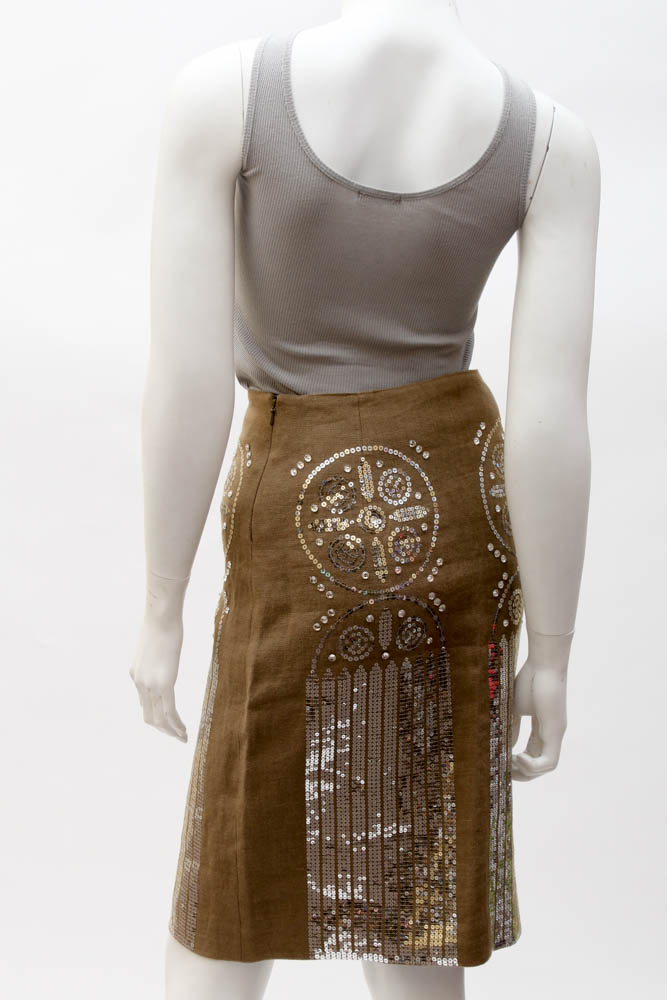 Three-Piece with Jacket, Shirt and "Tory Burch" Skirt