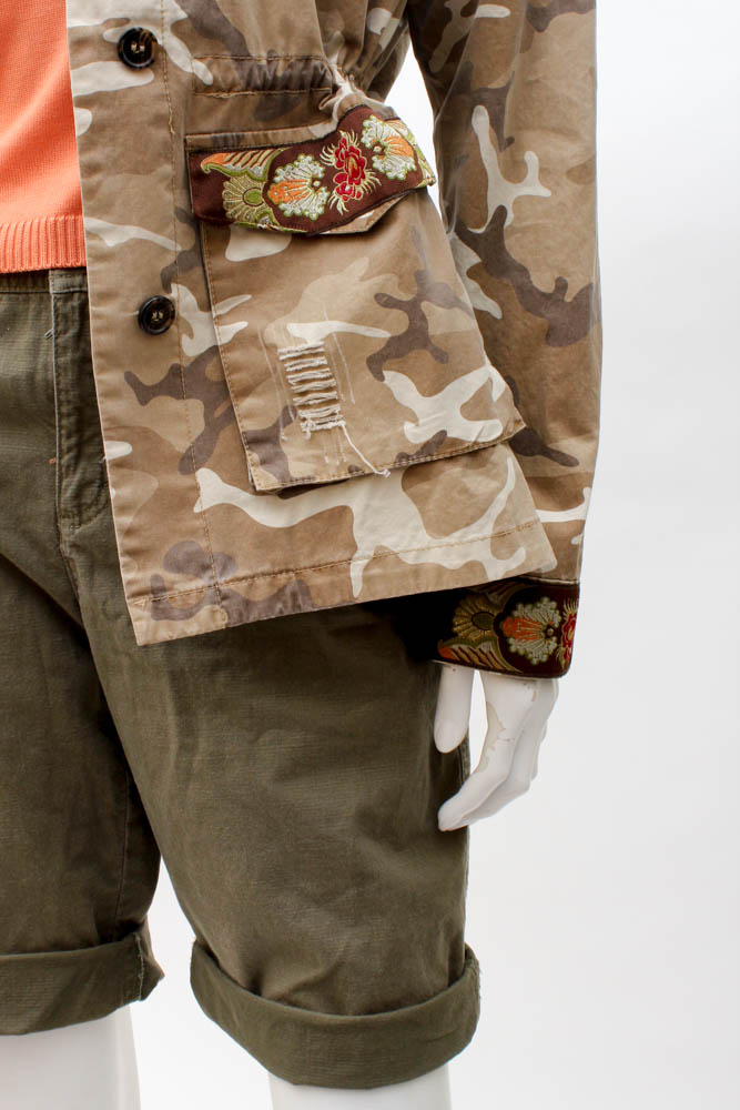"Pam McMahon" Camouflage Safari Jacket, Shirt, Pants, and Belt