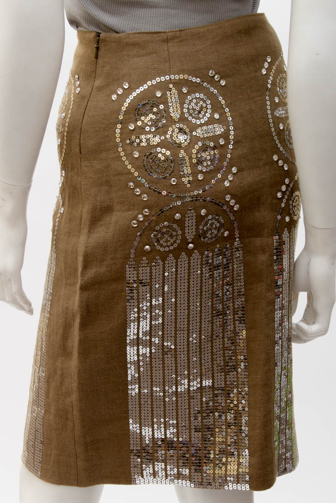 Three-Piece with Jacket, Shirt and "Tory Burch" Skirt