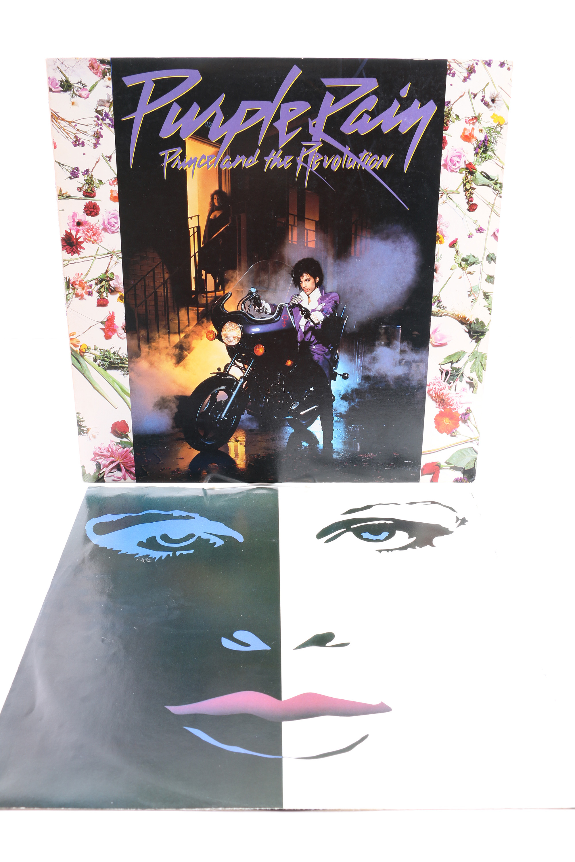 Prince "Purple Rain" LP with Poster and Related 12" Singles