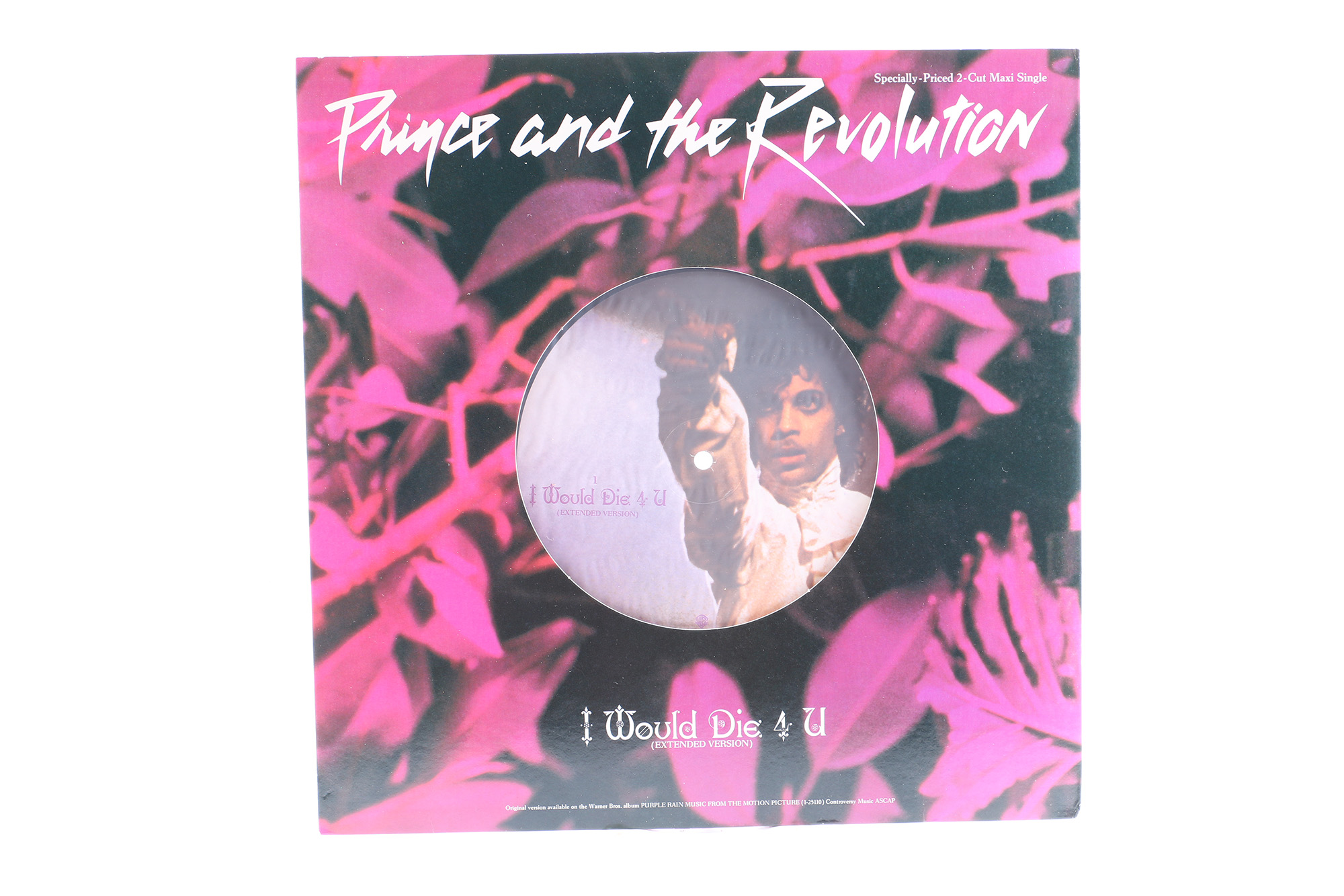 Prince "Purple Rain" LP with Poster and Related 12" Singles