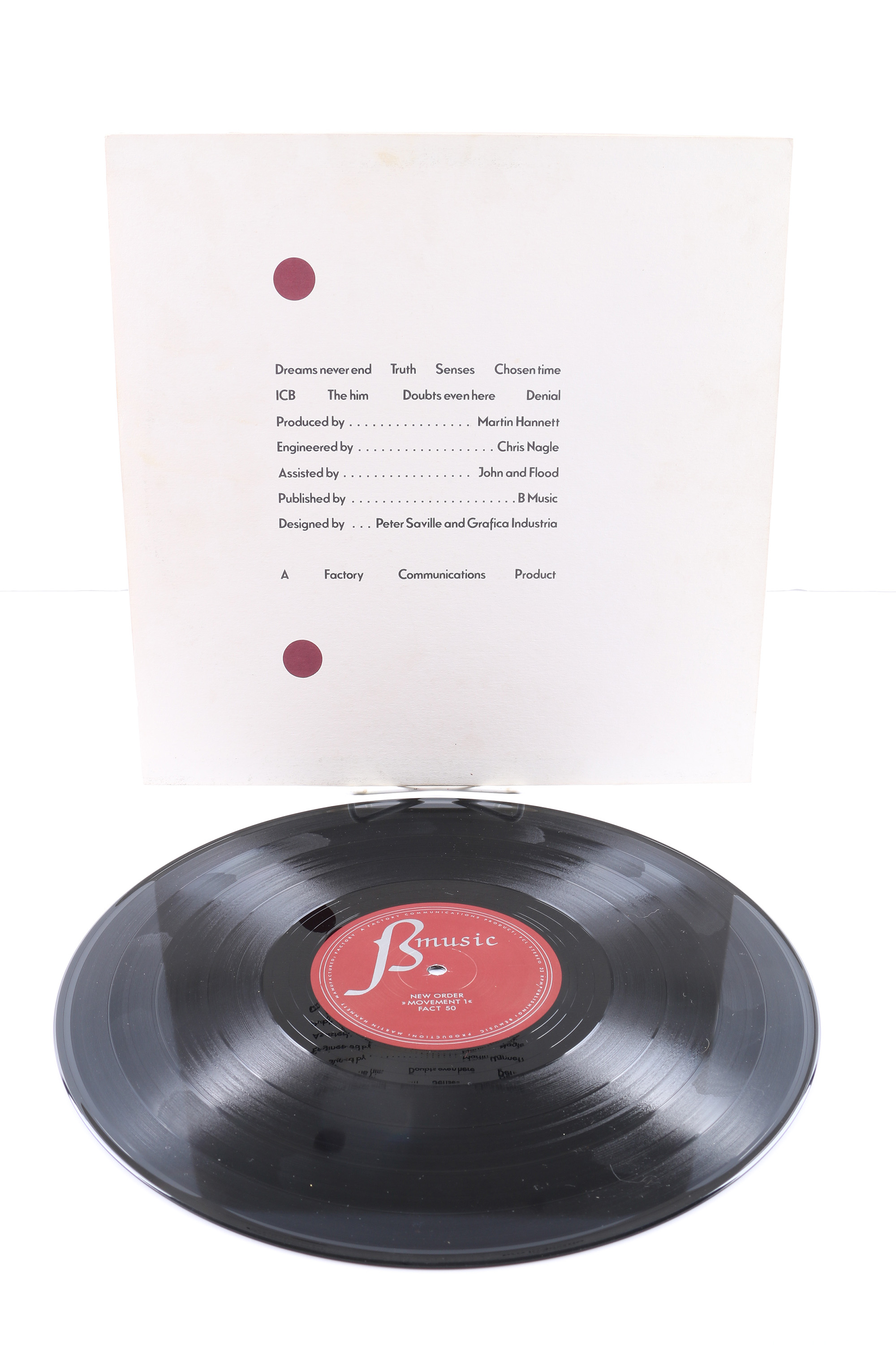 New Order LPs Including "Power, Corruption, & Lies"