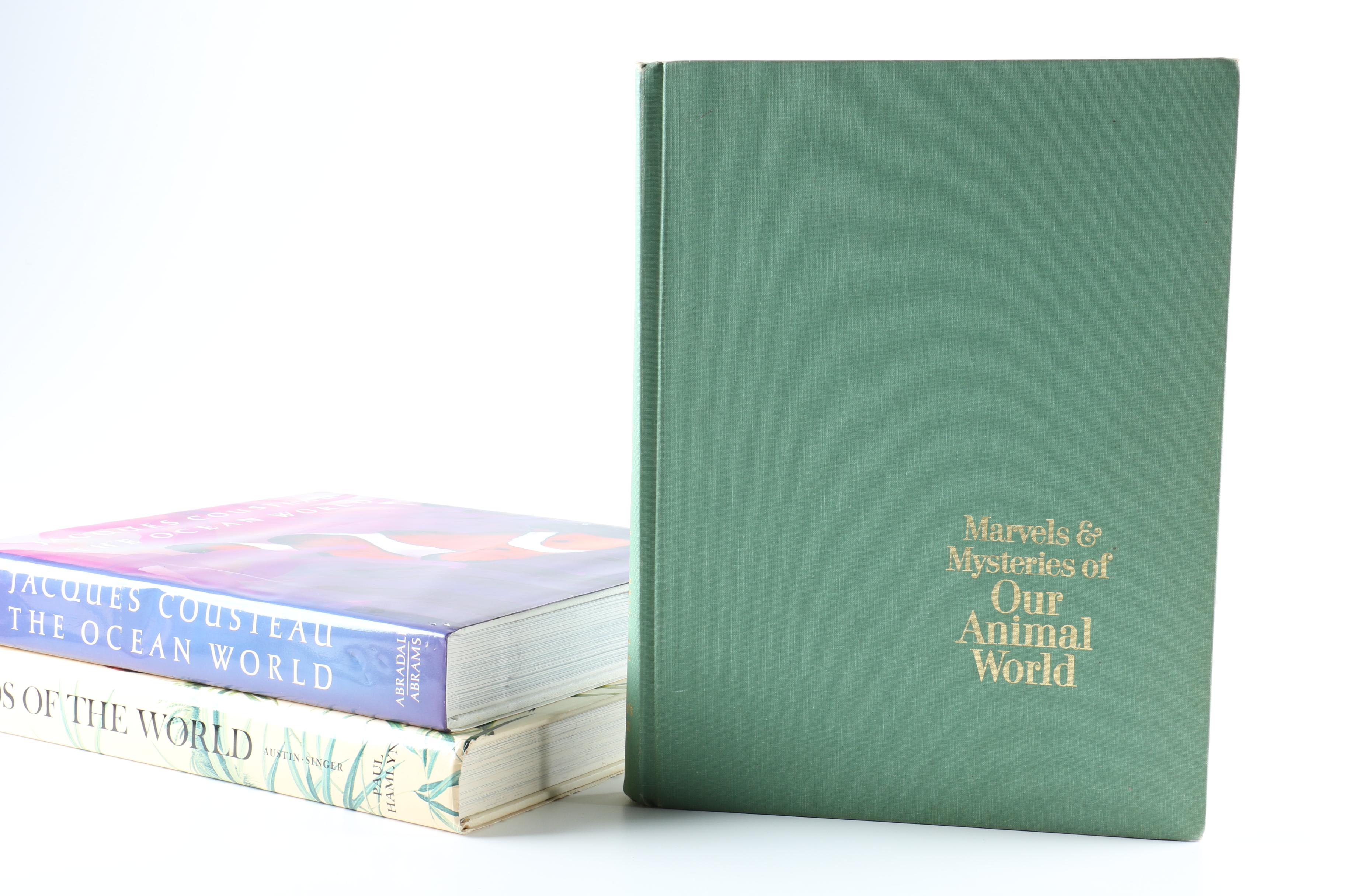 Assorted Hardcover Books on Animals