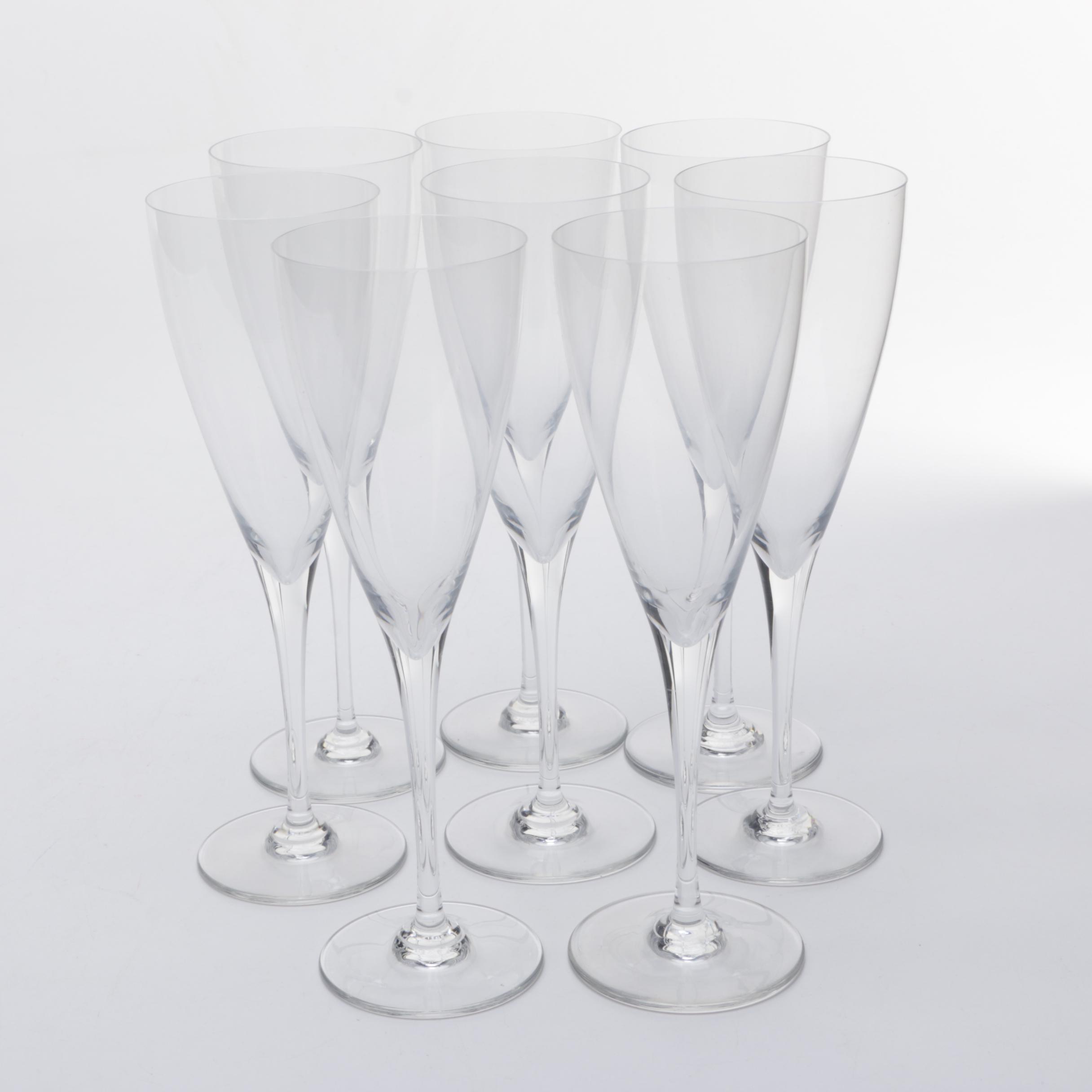 Baccarat Crystal "Dom Perignon" Goblets