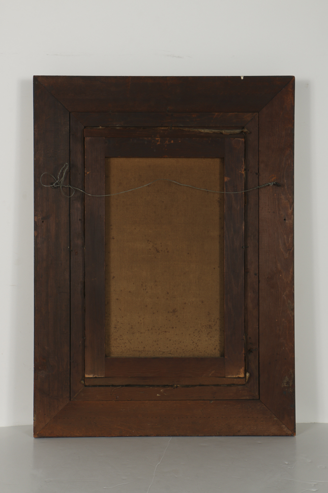 Hamilton Hamilton Oil Painting on Canvas Figural Landscape