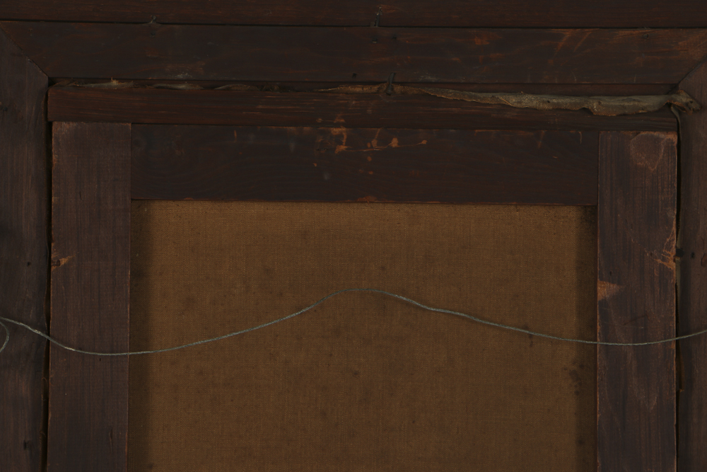 Hamilton Hamilton Oil Painting on Canvas Figural Landscape