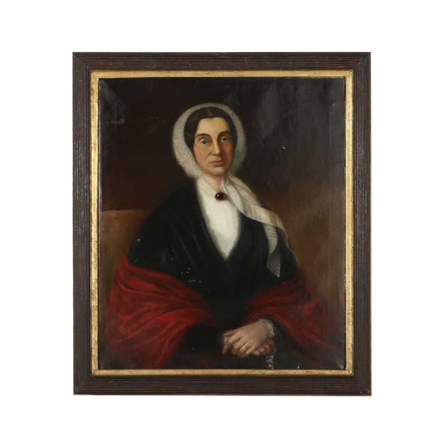 Samuel Hawksett Oil Painting on Canvas "The Marchioness of Donegall"