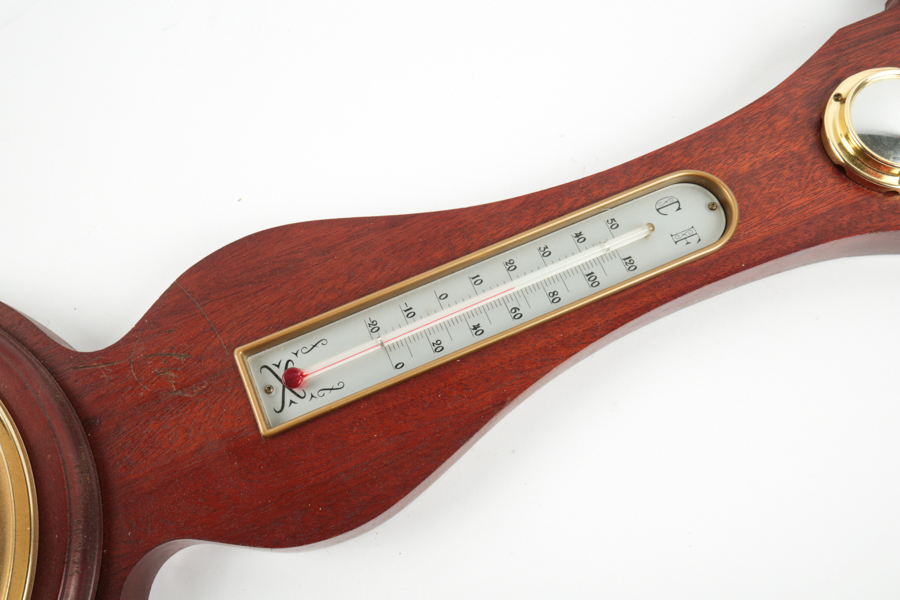 Vintage Seth Thomas Wood and Brass "Weathervane II"