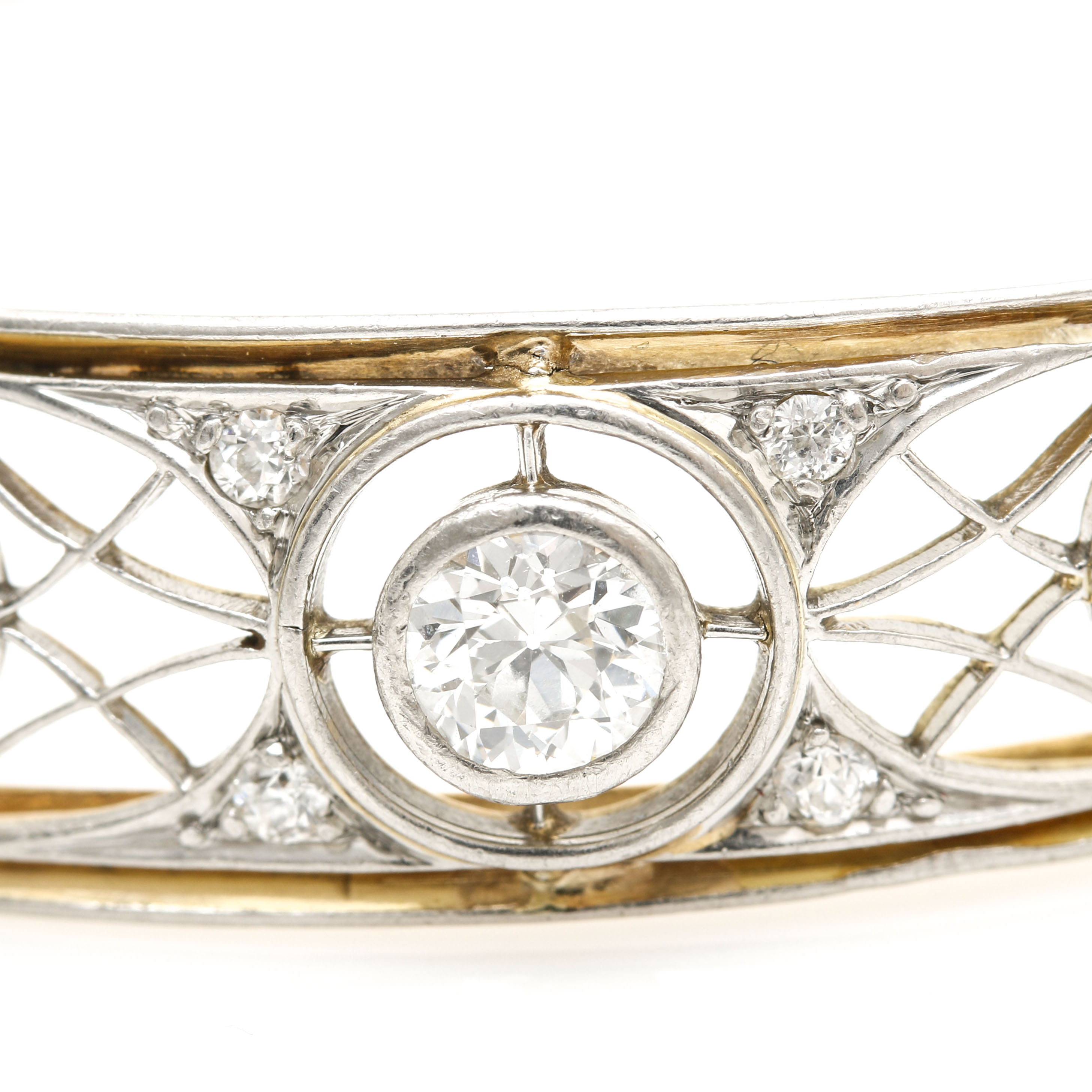 14K Yellow Gold 1.50 CTW Diamond Bangle
