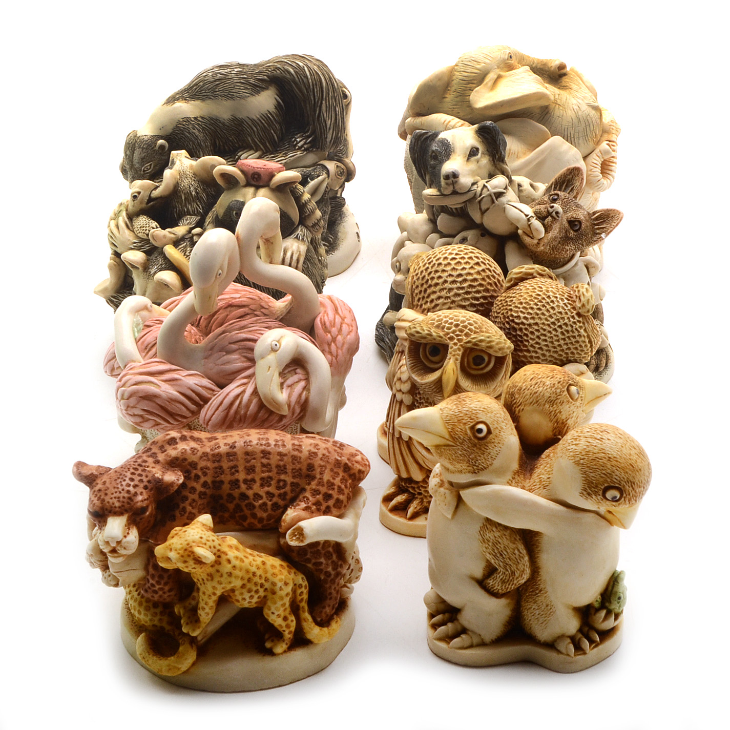 Collection of Harmony Kingdom Treasure Jest Figurine Boxes