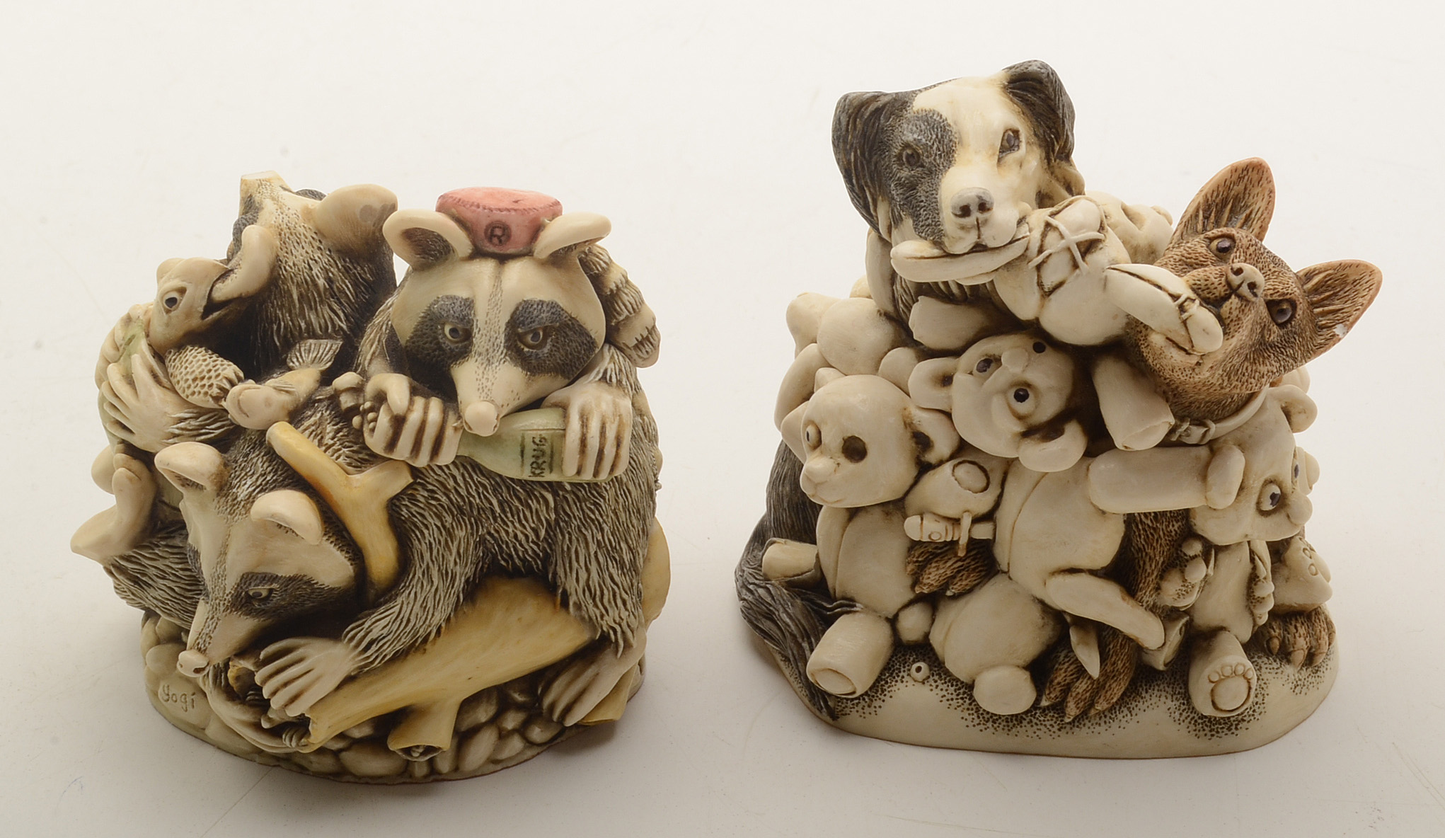 Collection of Harmony Kingdom Treasure Jest Figurine Boxes