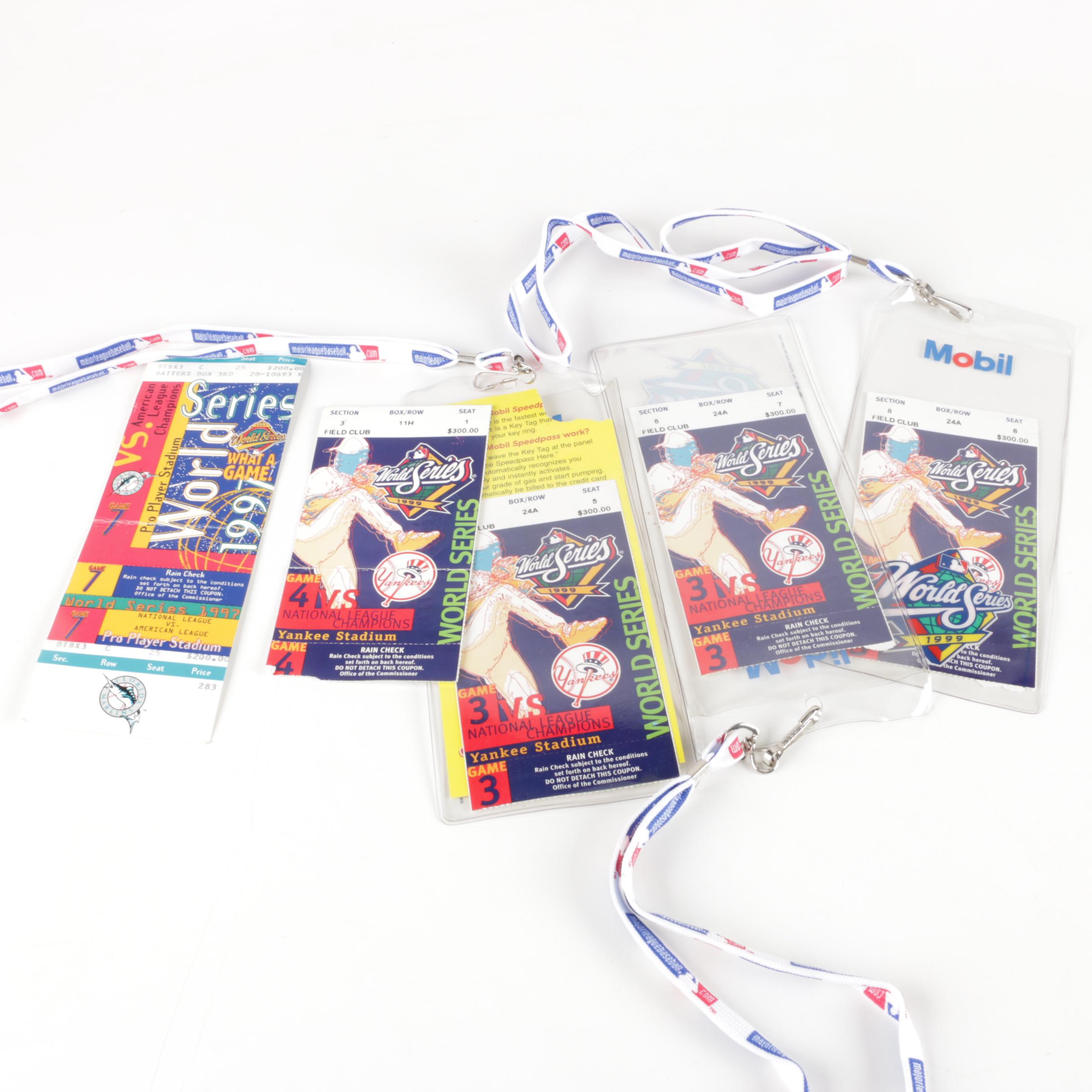 Collection of Sports Tickets and Memorabilia