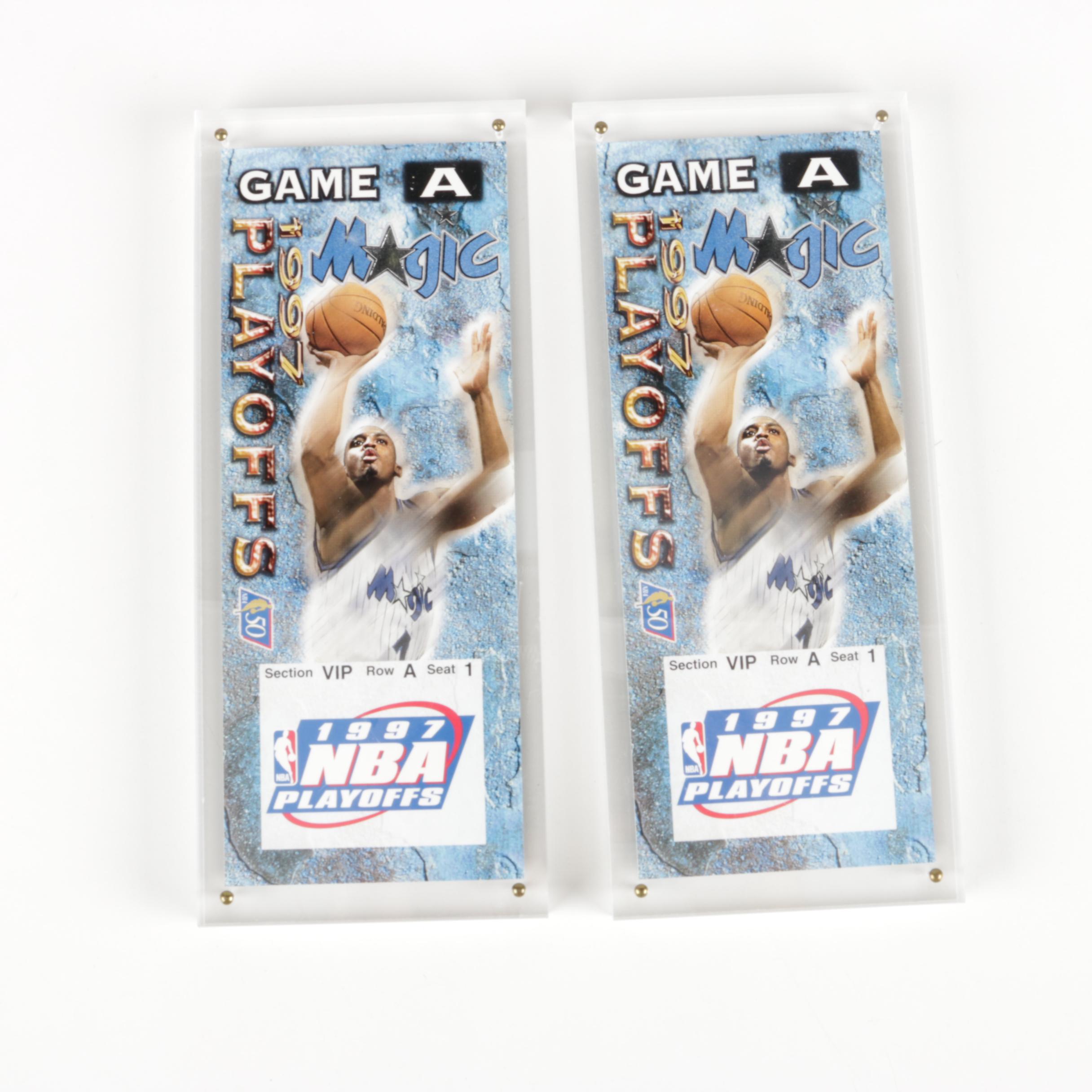 Collection of Sports Tickets and Memorabilia