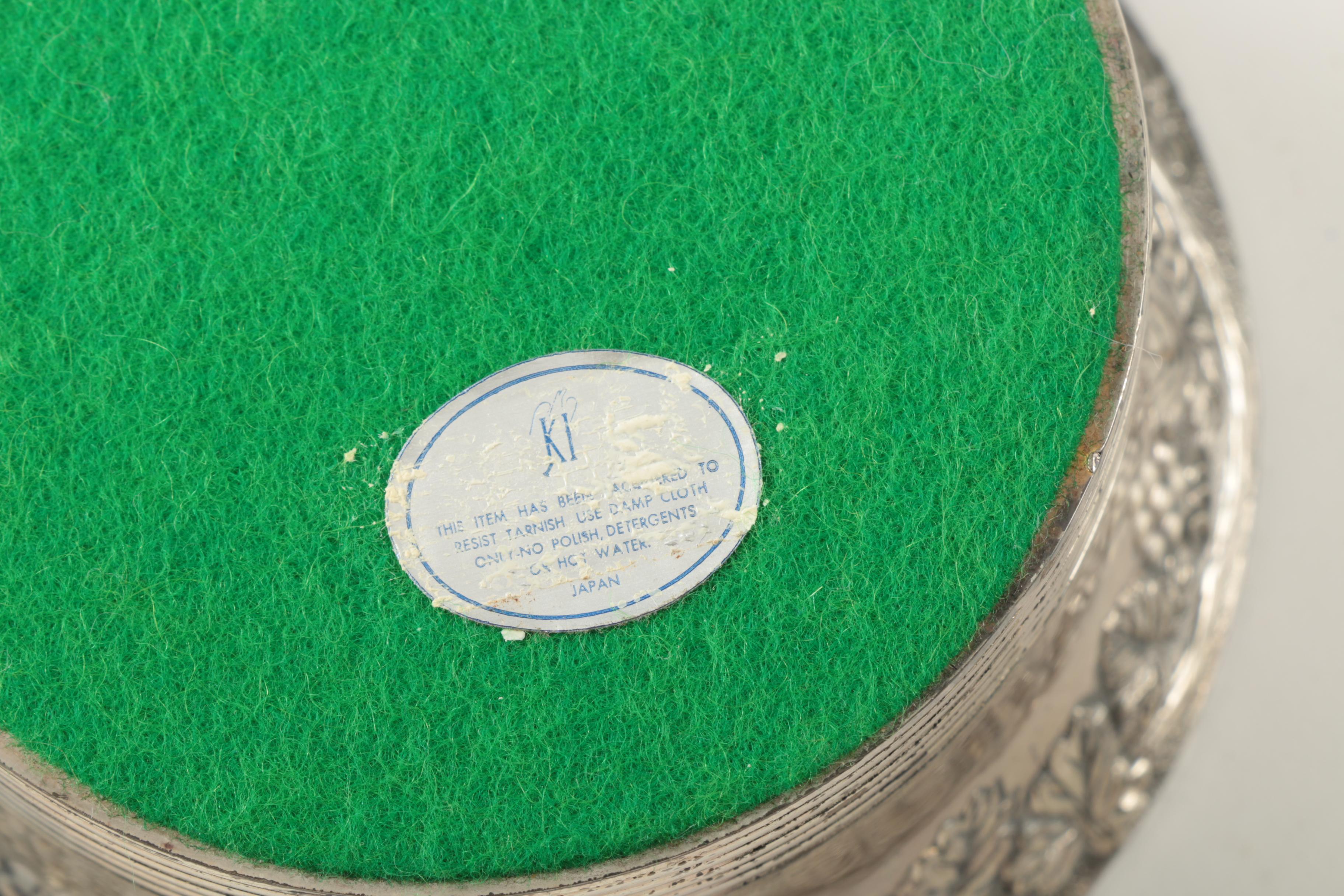 Vintage Silver Plate Wine Bottle Coasters Including El De Uberti