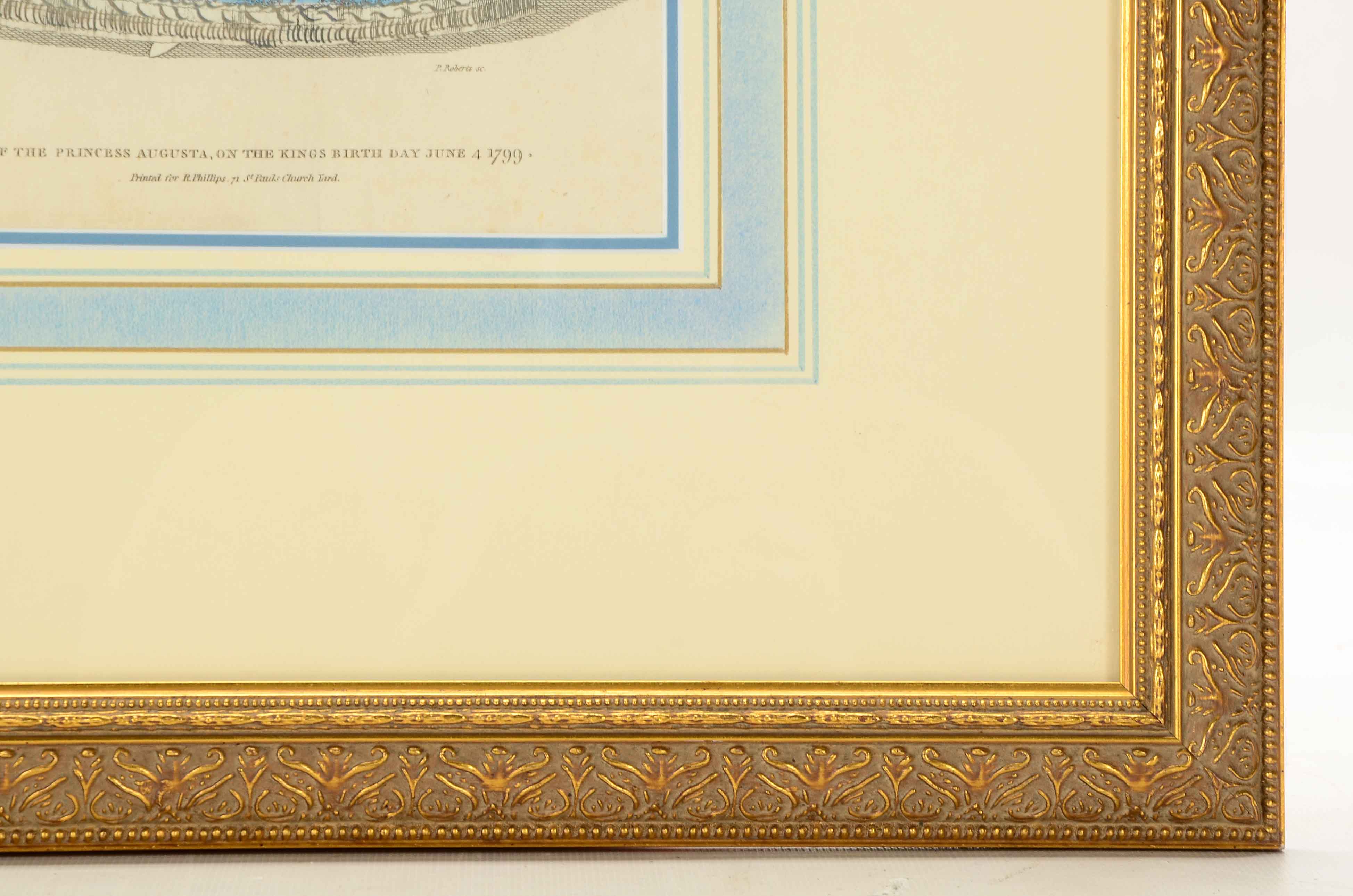 Fashion Print Mezzotint after Fashions from London and Paris, June 1799