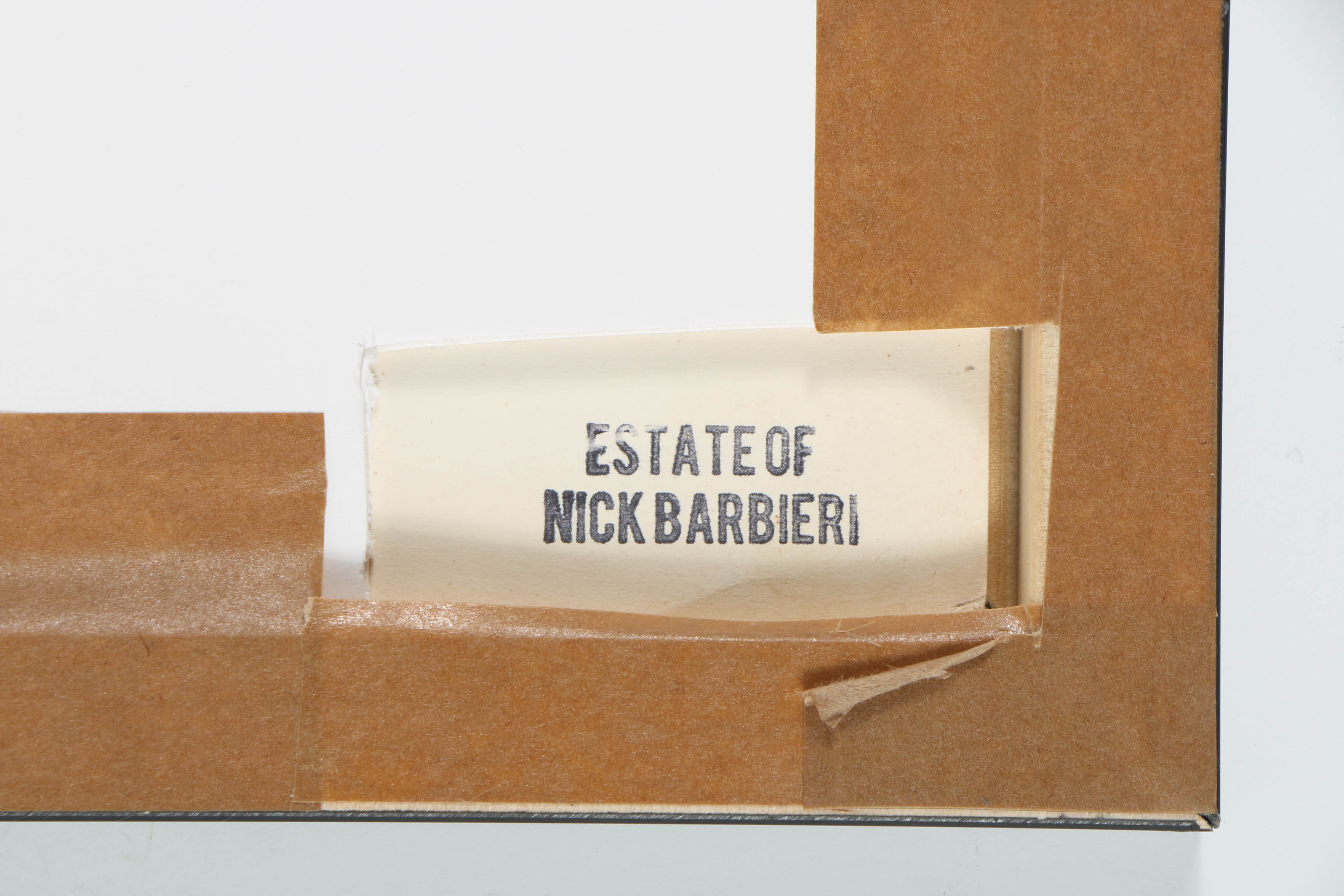 Nicholas Barbieri Incised Paper with Graphite