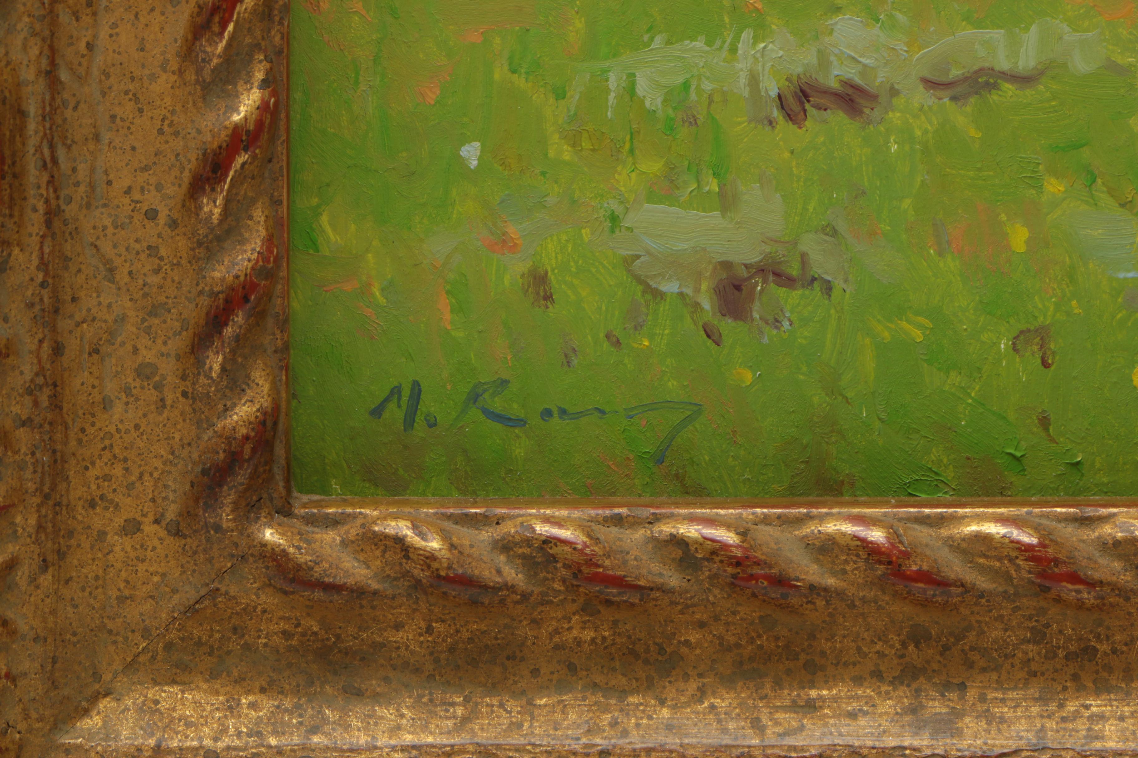 Michael Romney Oil Paintings of Bison and Elk