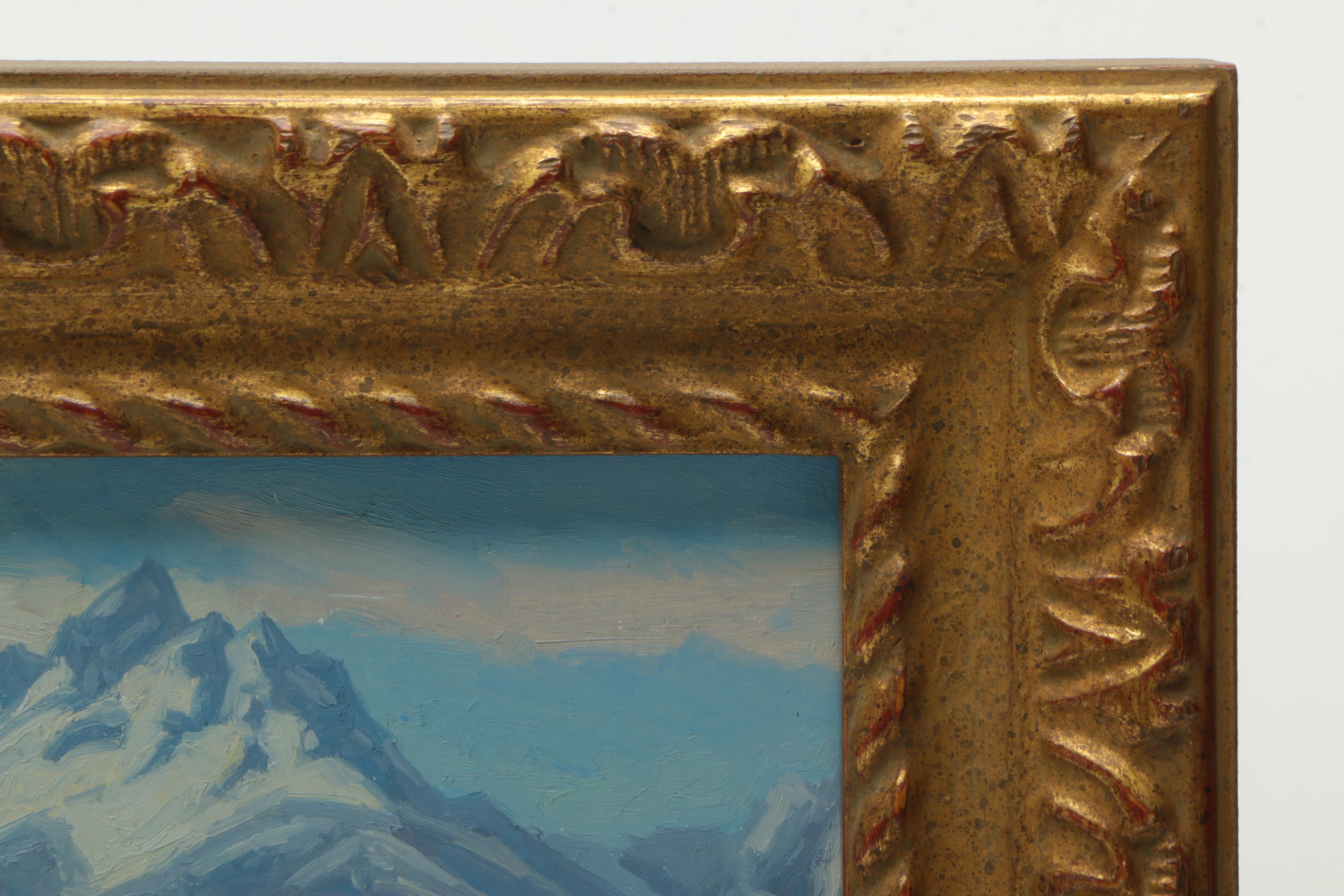 Michael Romney Oil Paintings of Bison and Elk