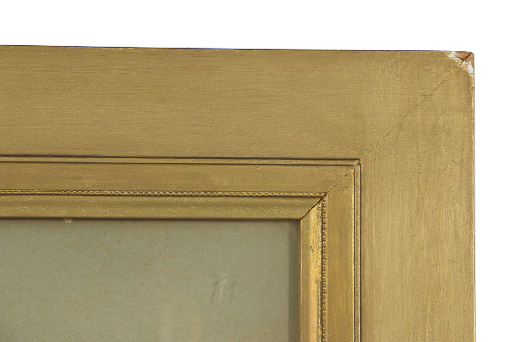 Alberto Prosdocimi Watercolor Painting on Paper Canal Landscape Scene